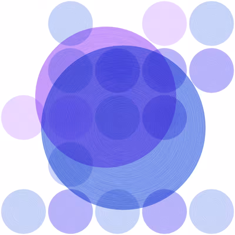 Brushed Circles #94
