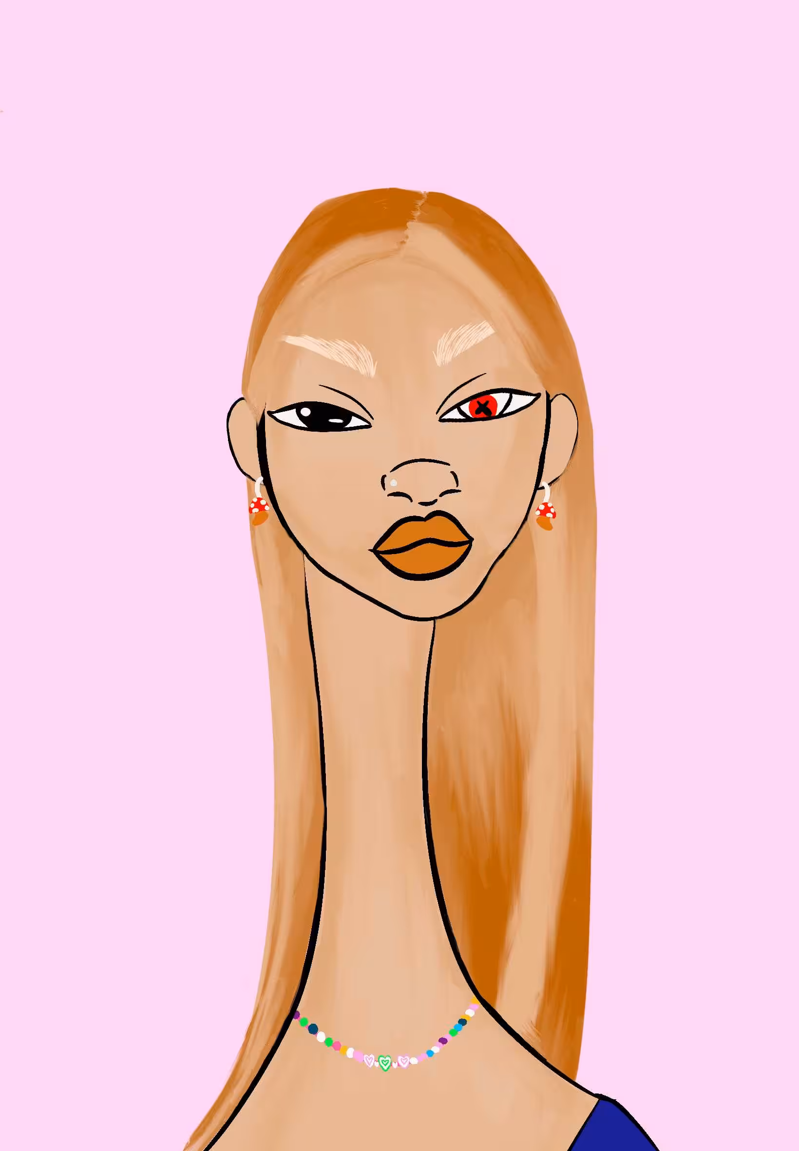 Long Neckie Ladies: Long Neckie Lady #1185