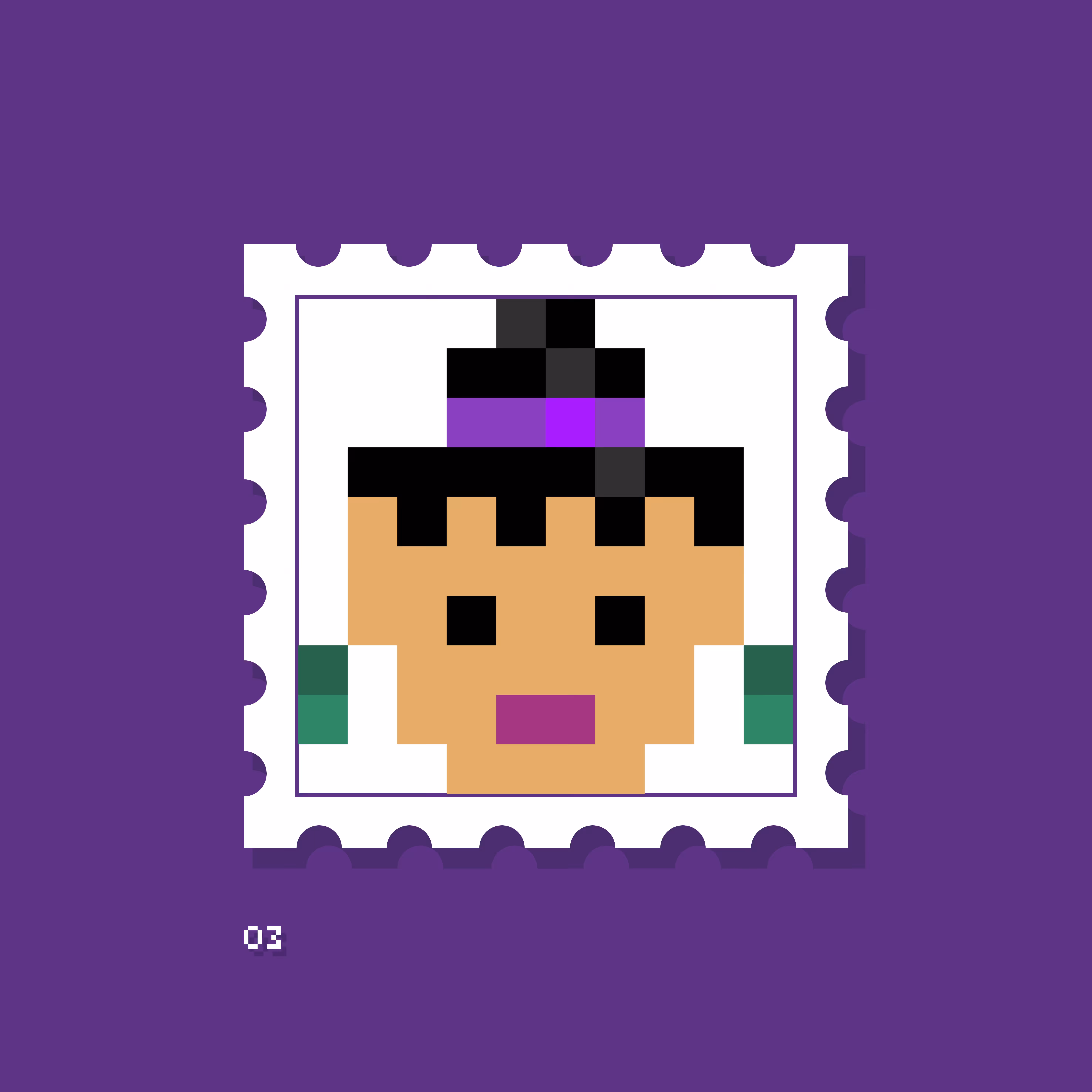 stamp girl 03