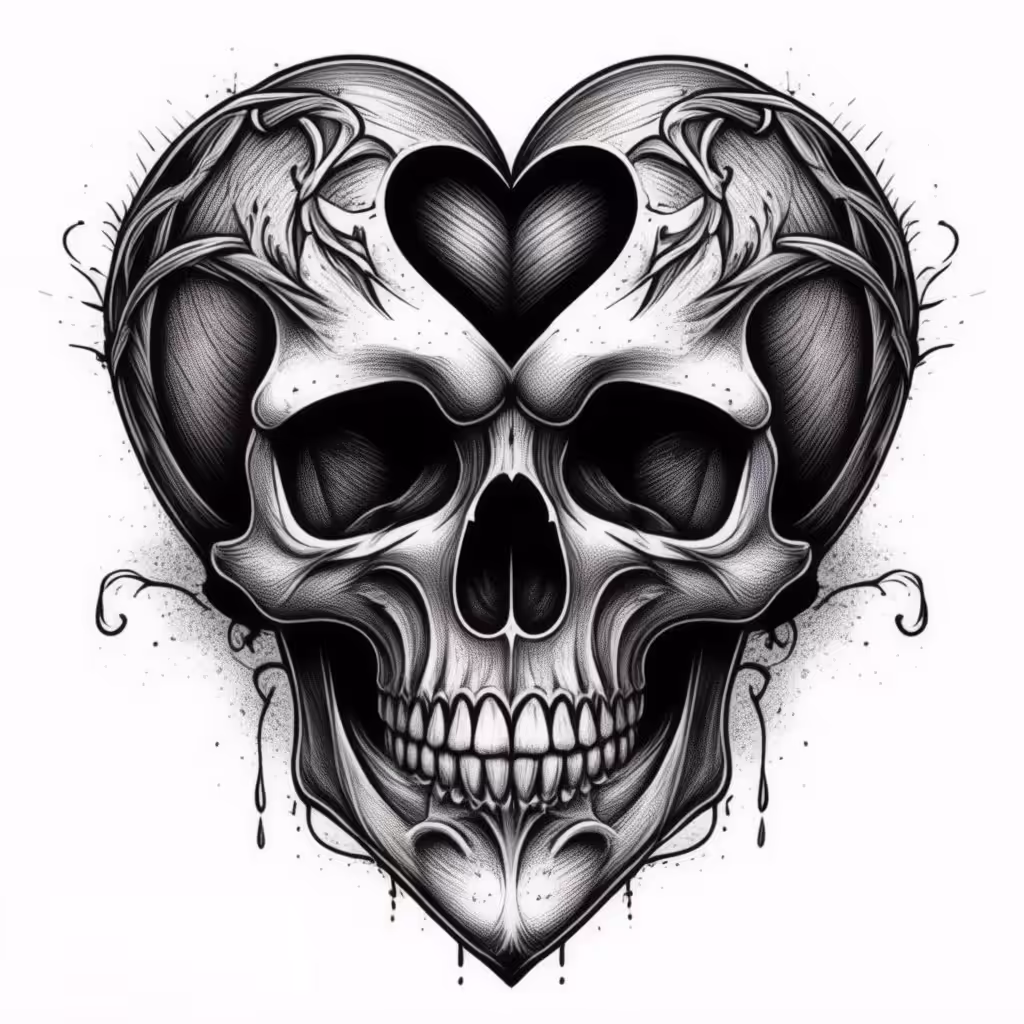 Heartless Skull