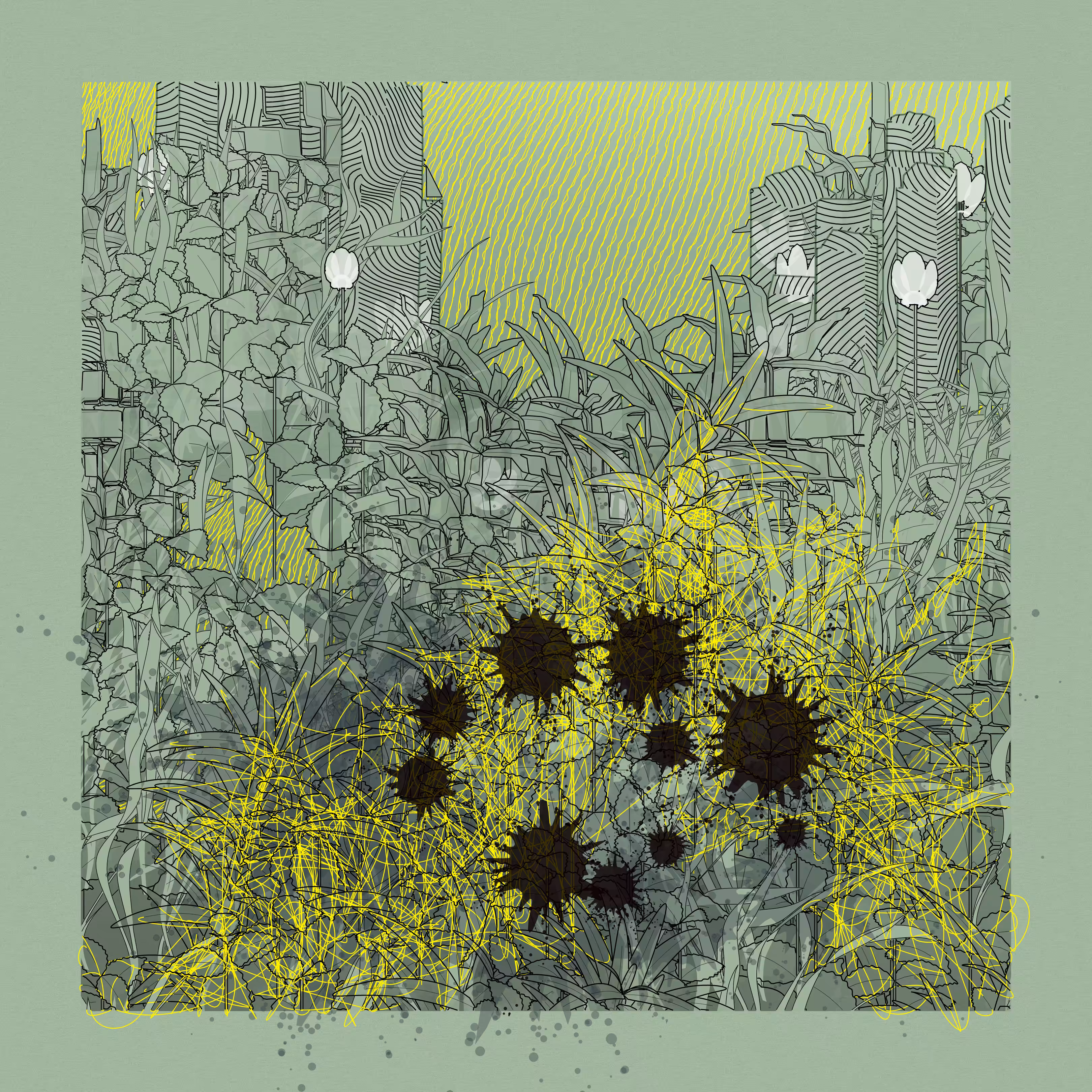 Landscape with Carbon Capture #4296