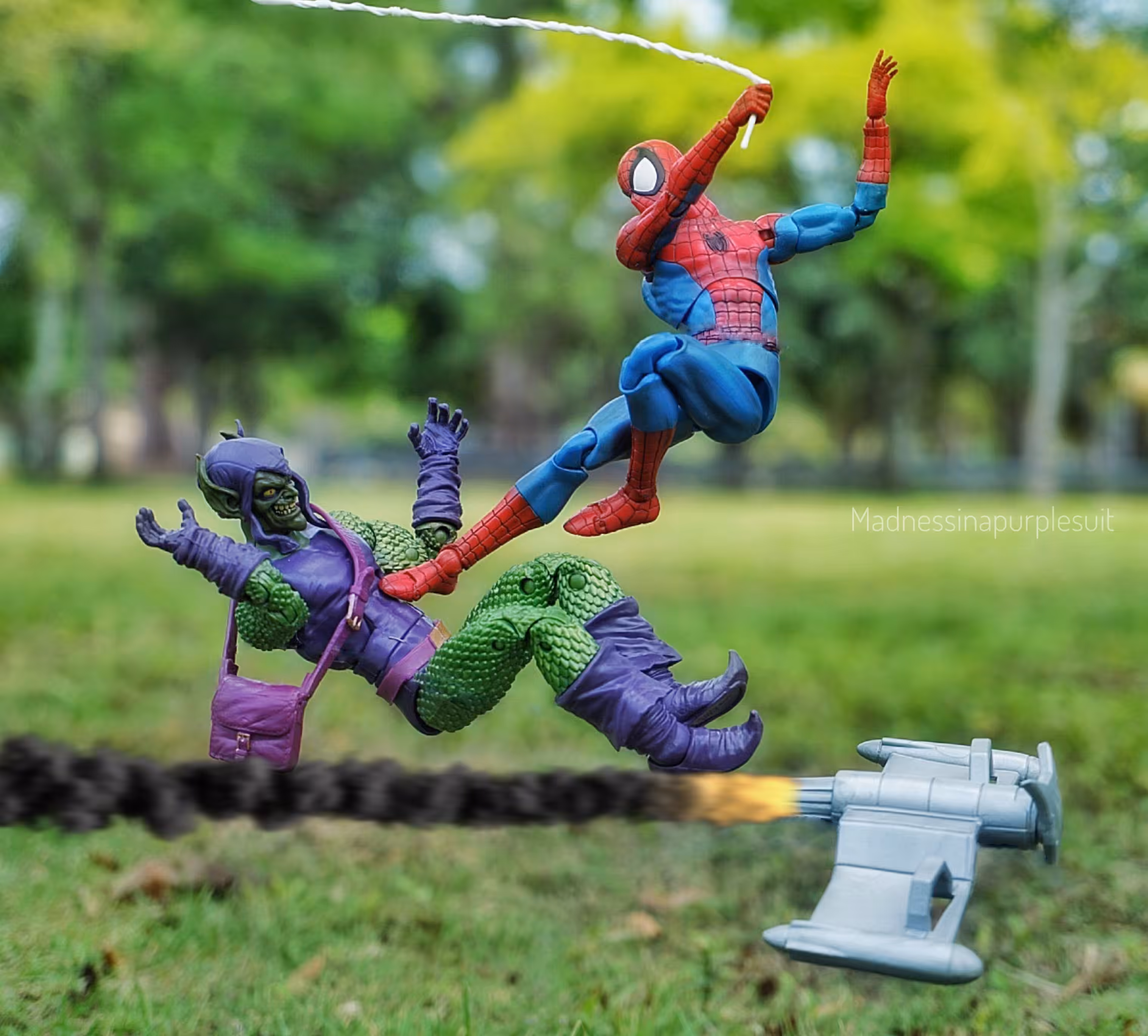 Spiderman vs Green Goblin