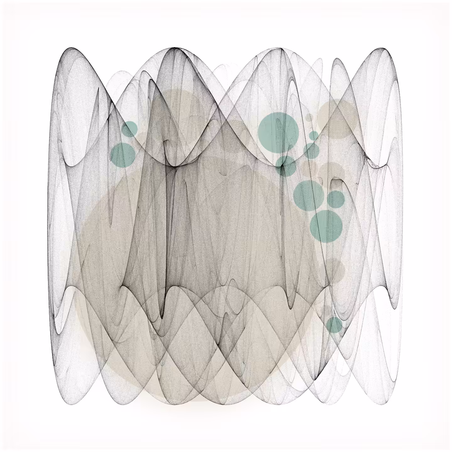 Attractors and Circles #57
