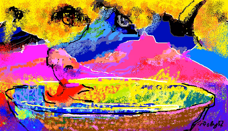 CryptoCobain's Immortal Abstract Puppy