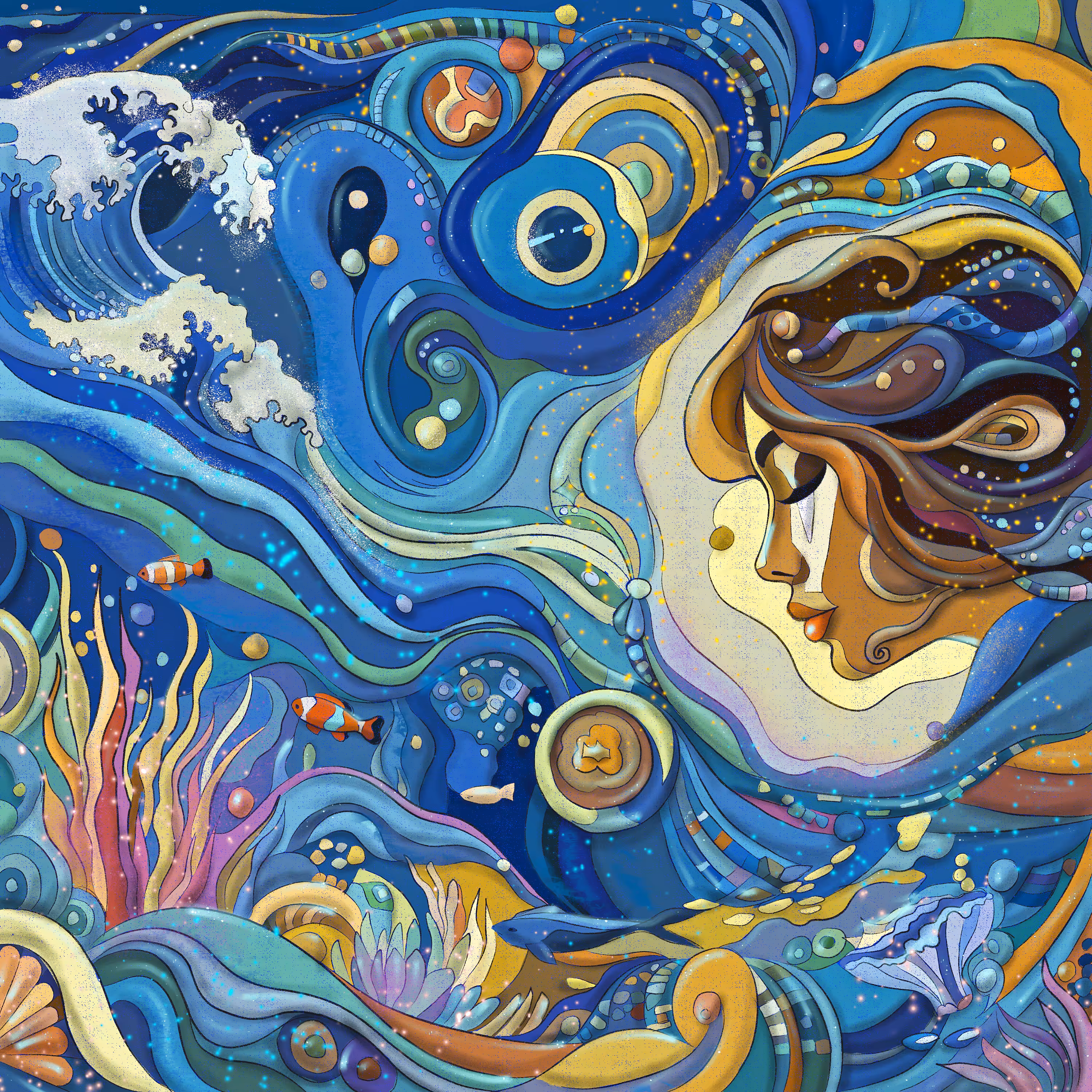 The ocean is inside