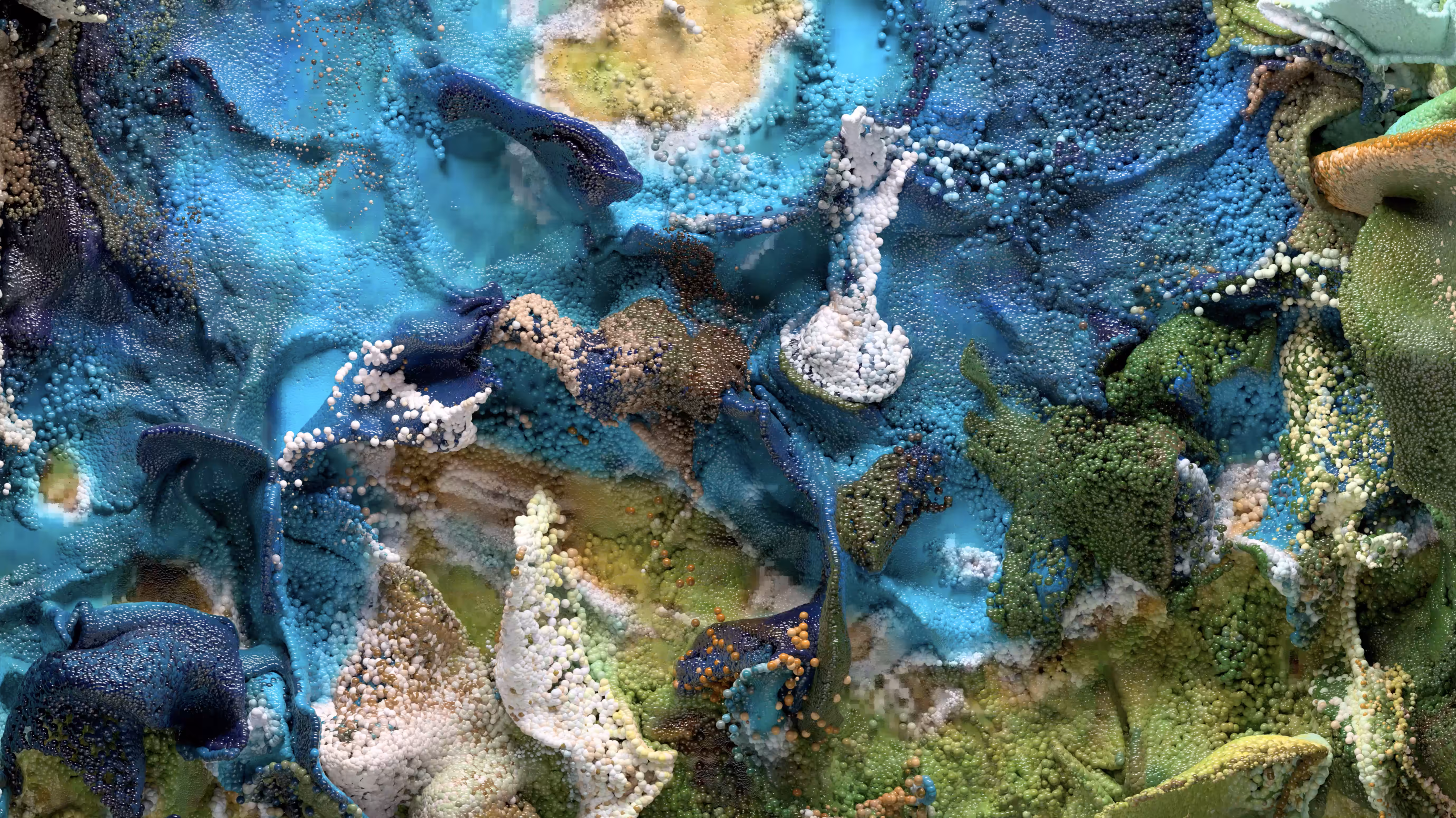 Machine Hallucinations – Space | Chapter I: Earth (Generative AI Data Painting)