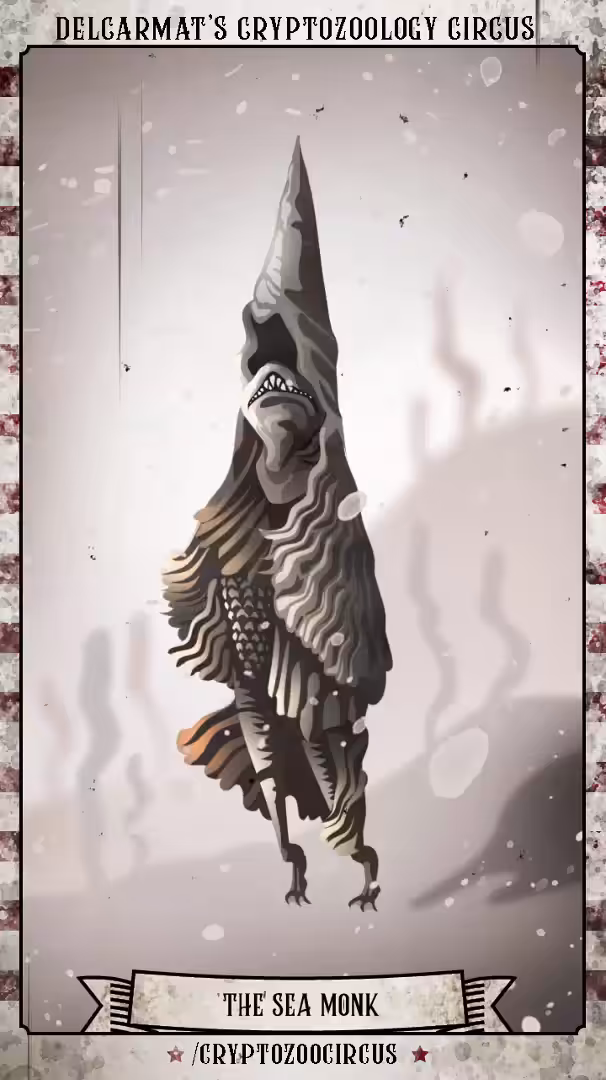 Circus cryptid #16: the Sea Monk