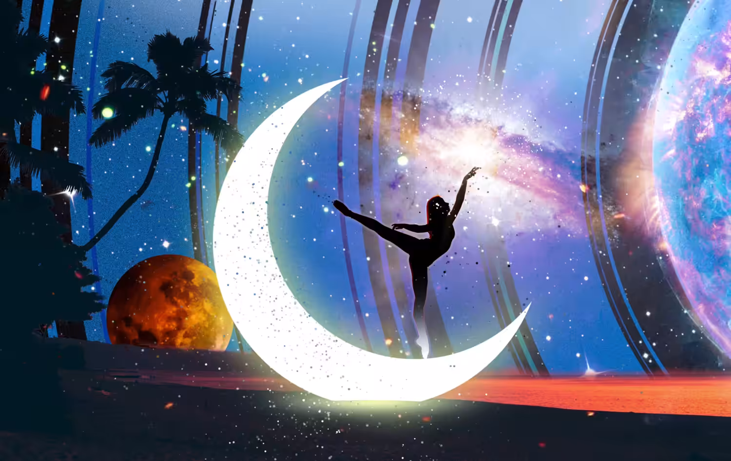 The Dreaming Beach - Dancing in the Moonlight