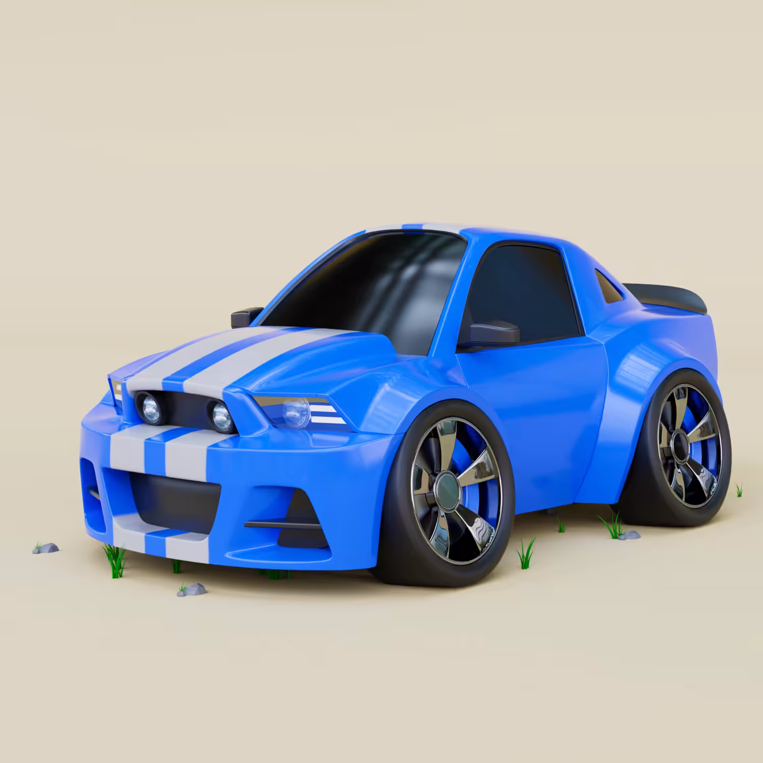 Toy Cars: #02 - Mustang