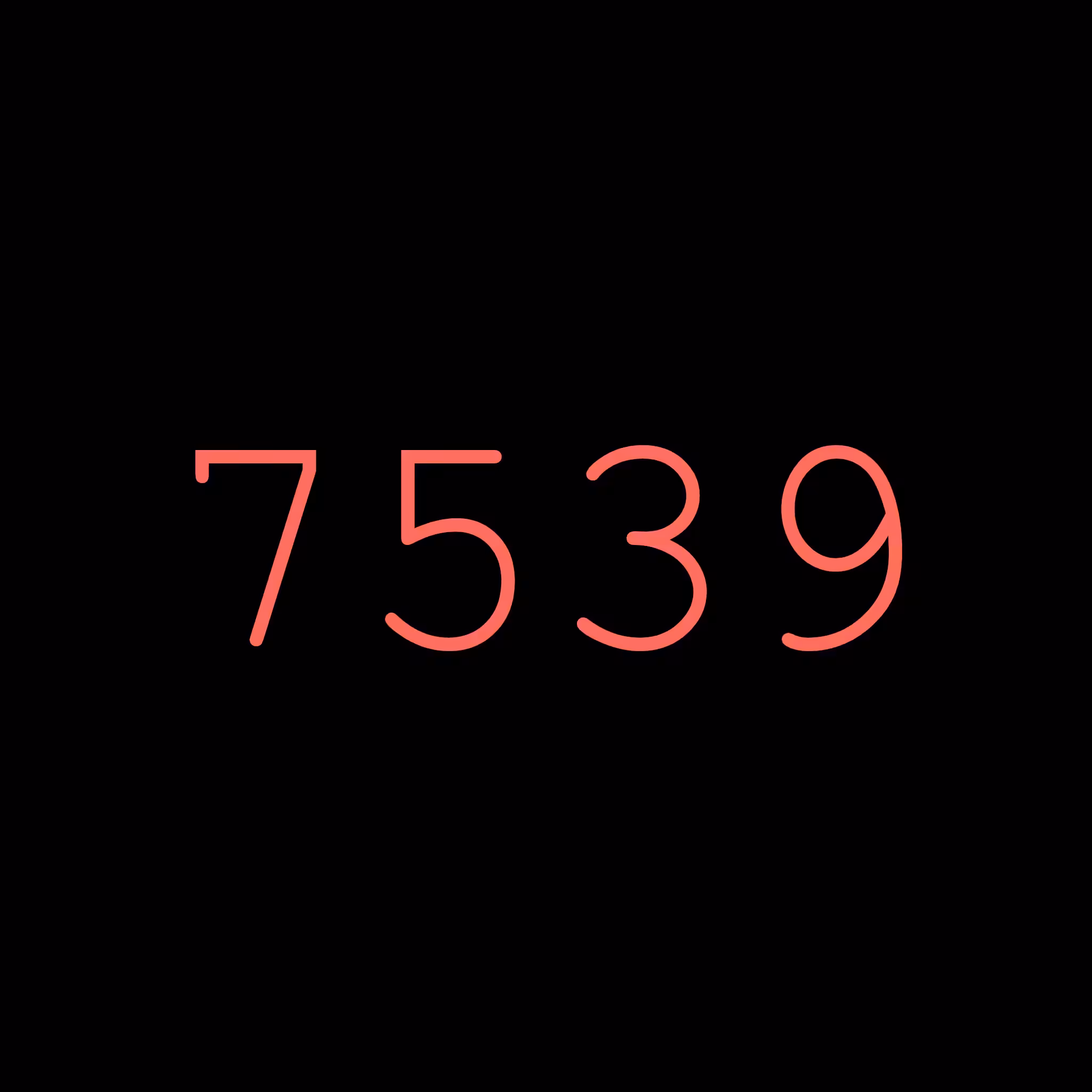 7539