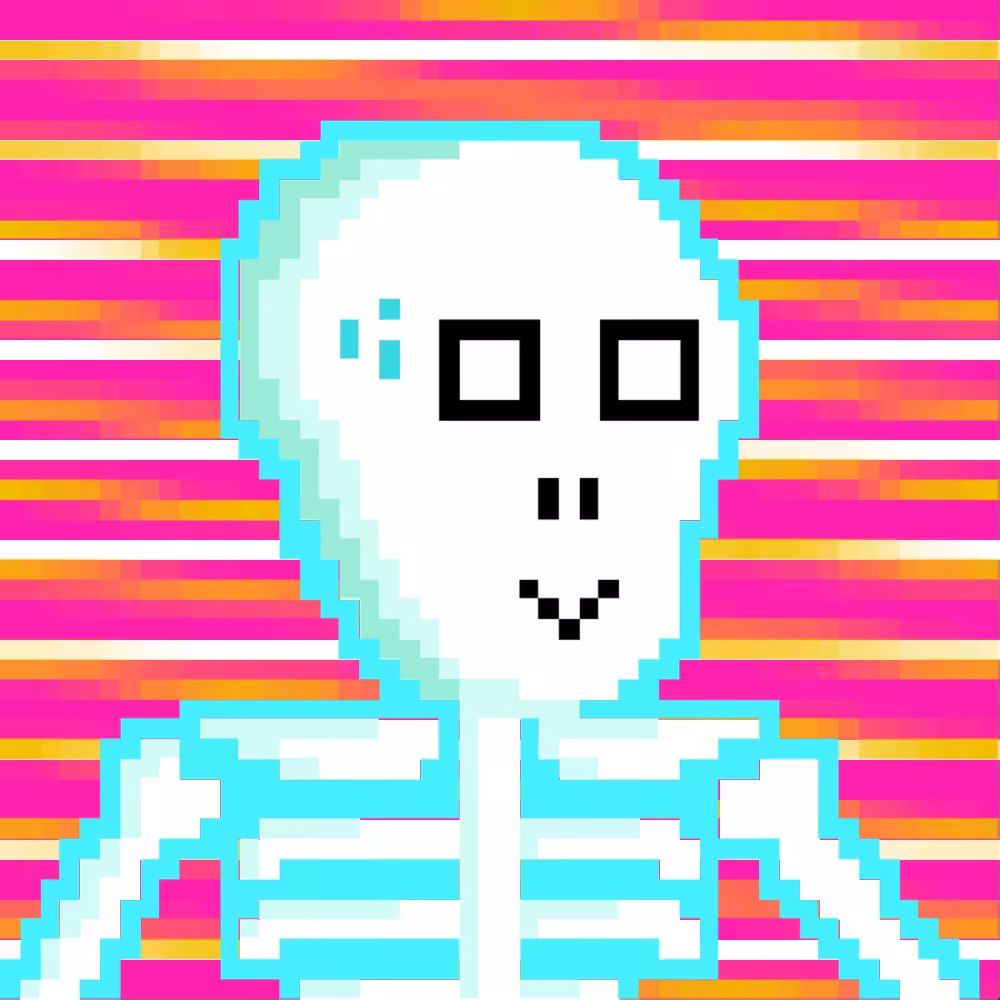 PIXEL SKULLETTI 1 #227