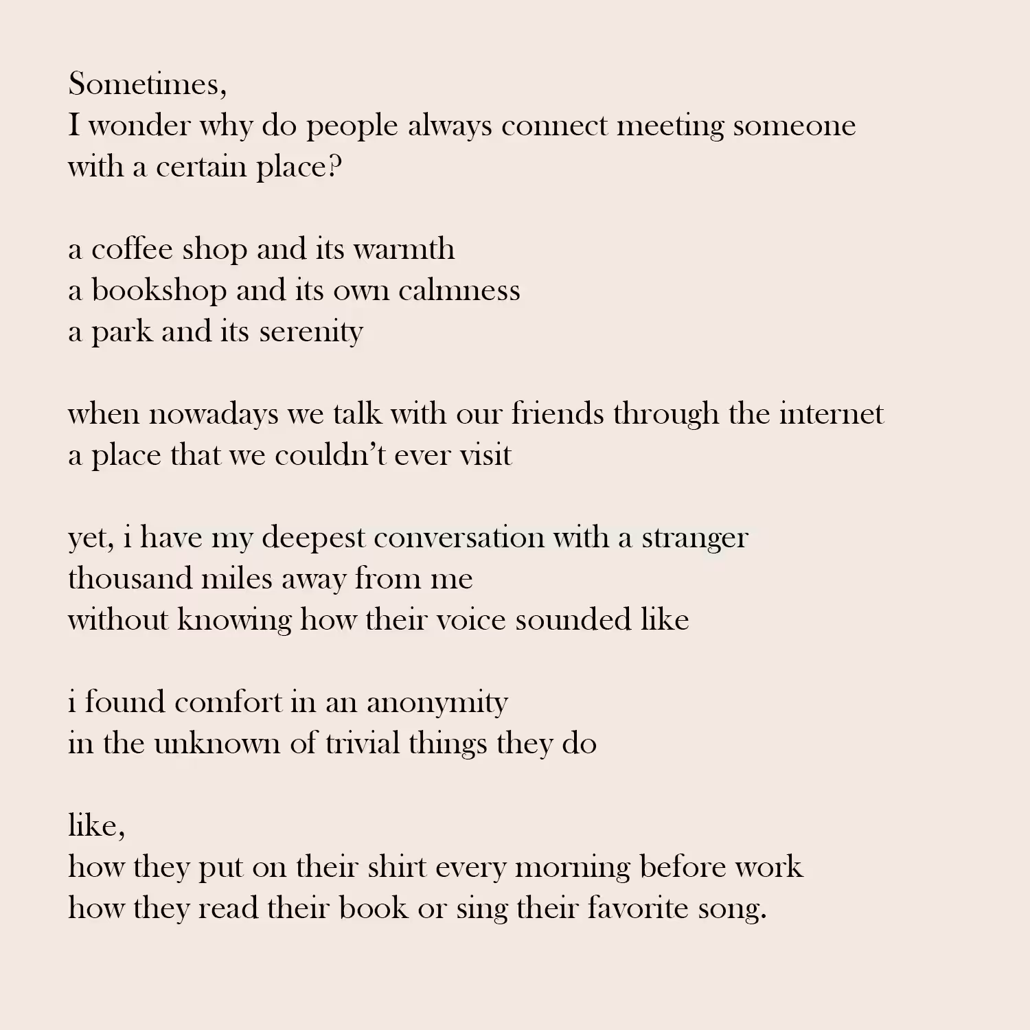 Strangers
