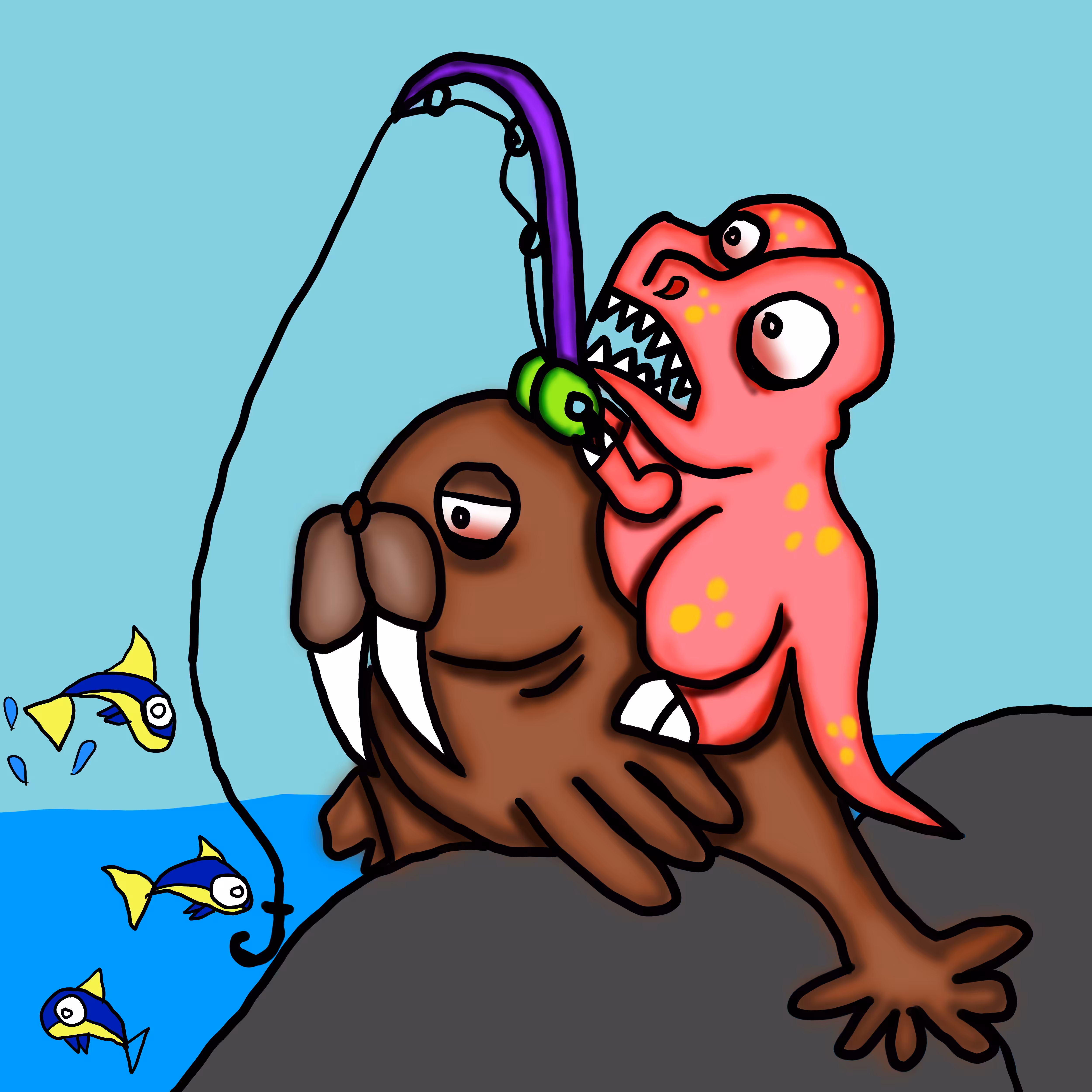 Silly T-rex & friends: Silly Trex & friends46