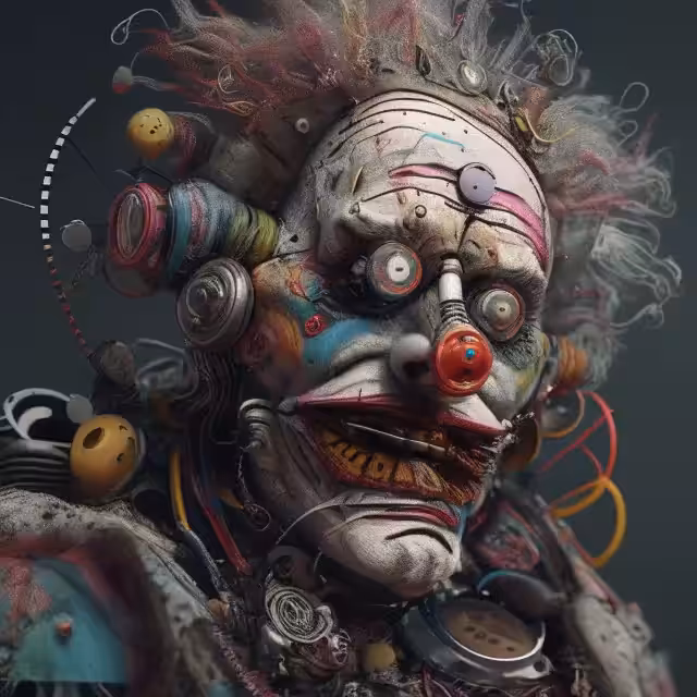 Holyday Clown. PEOPLEUNDER.#04