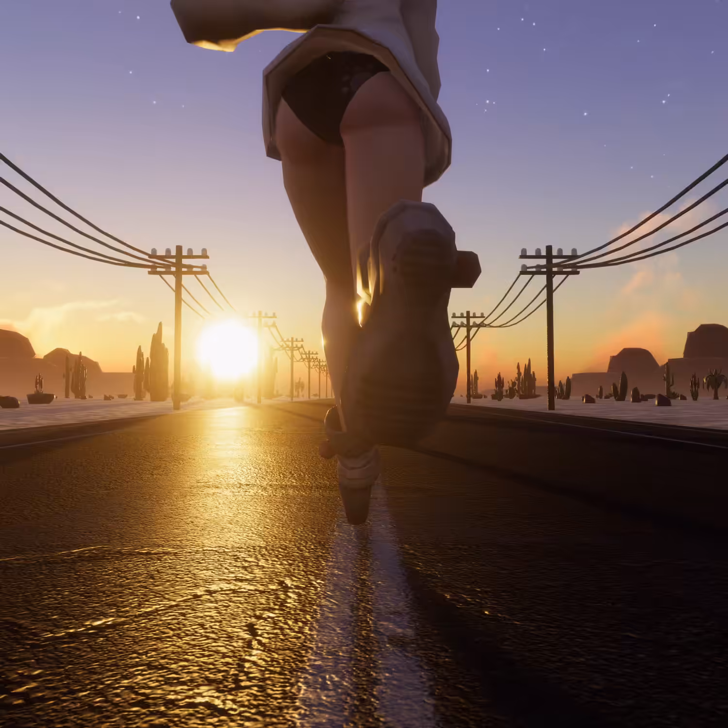 Running for Sunset