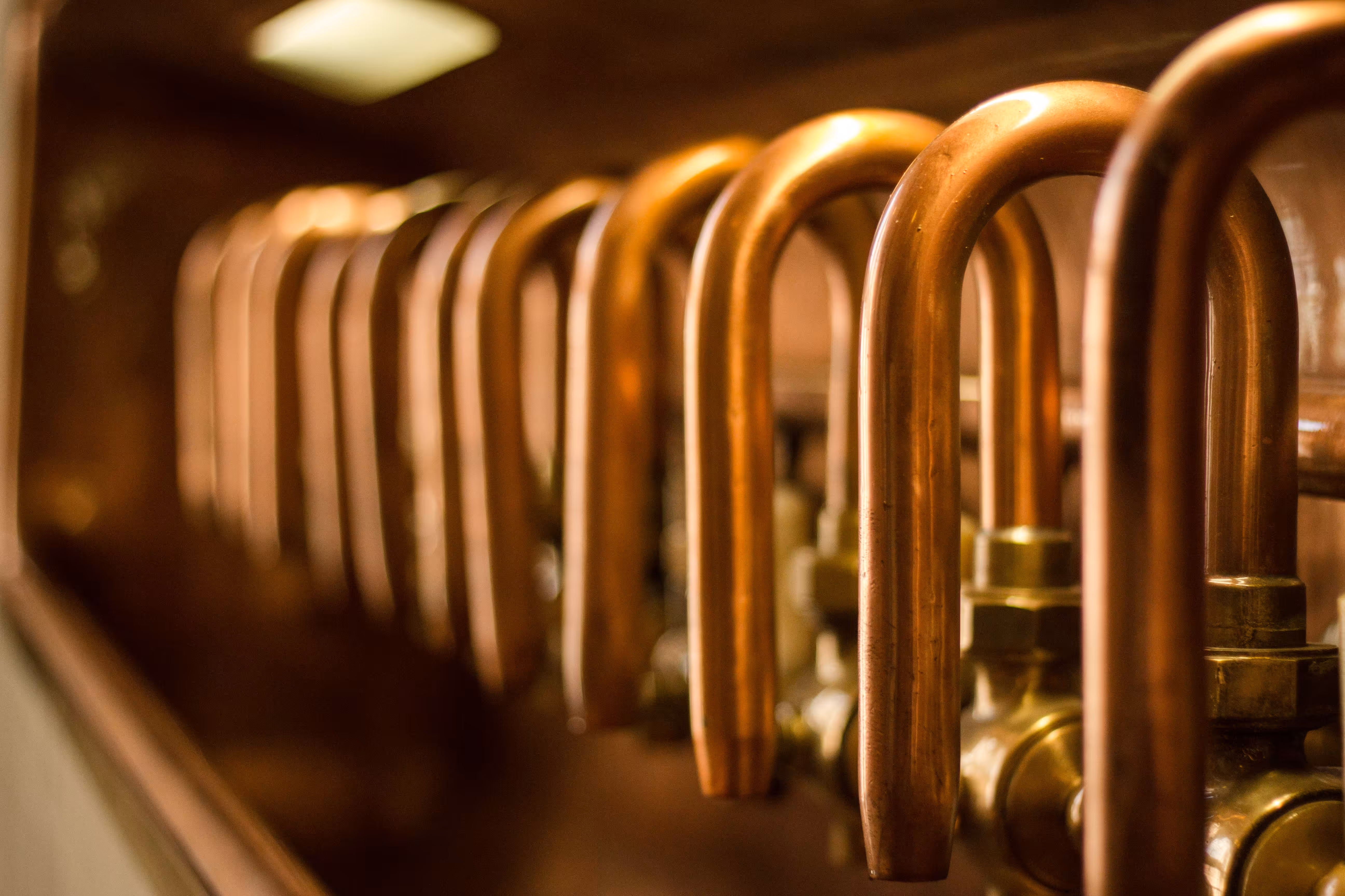 copper wort filters