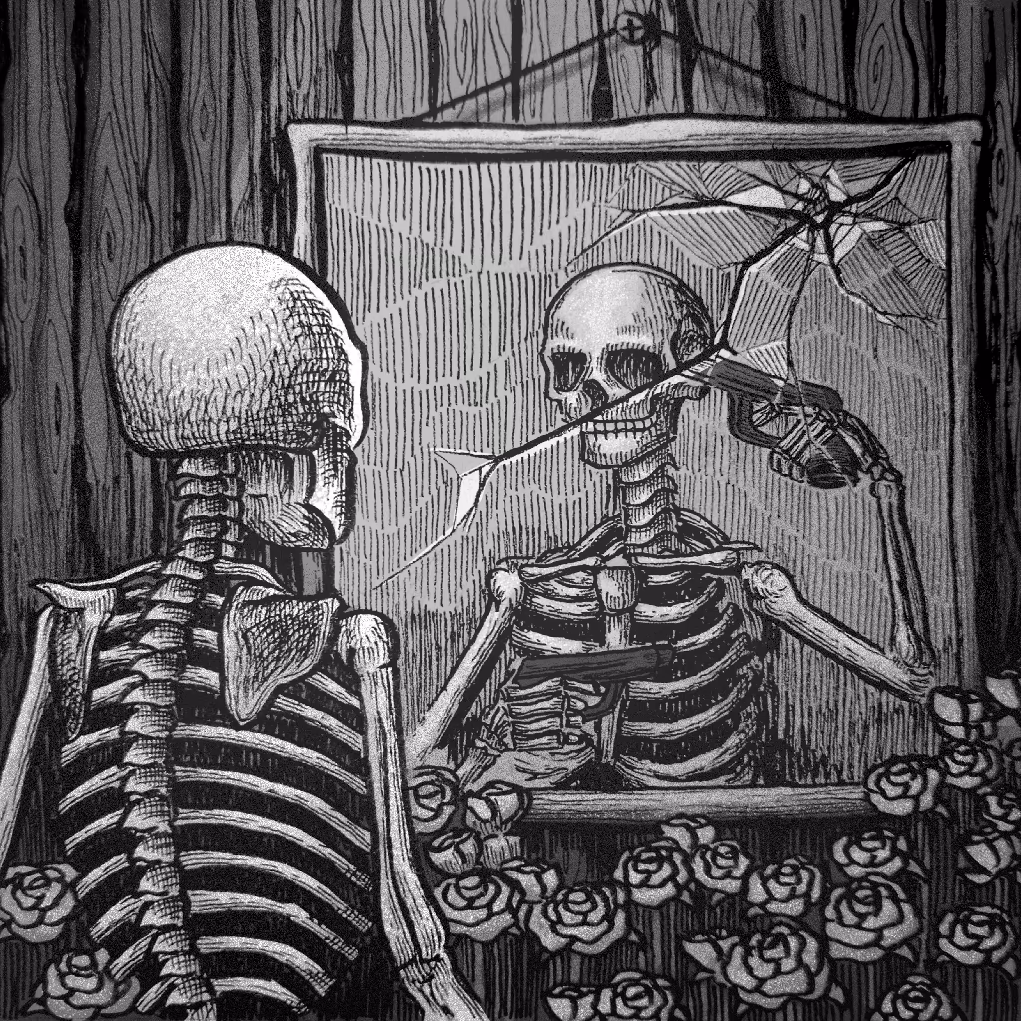 the mirror