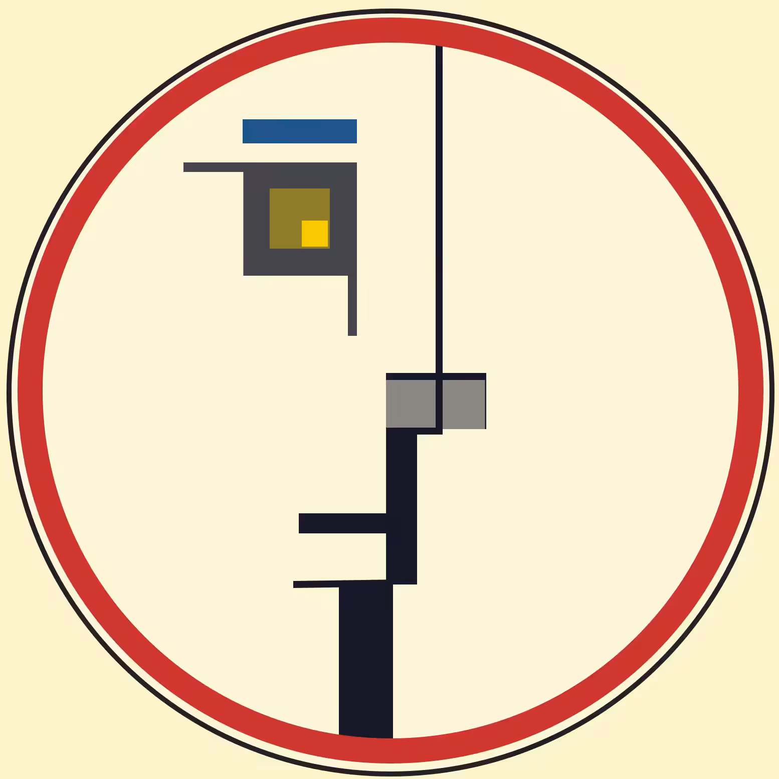 Bauhaus Faces: #018