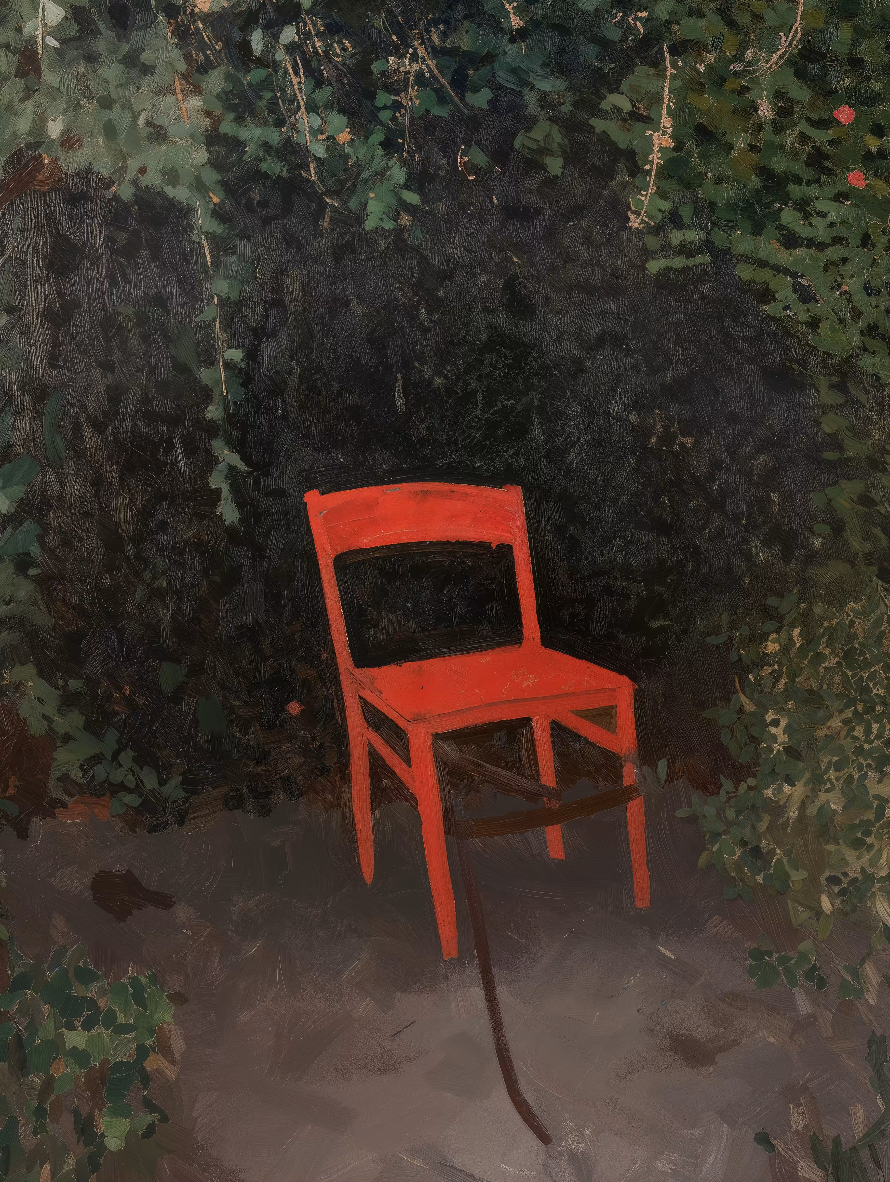 red chair