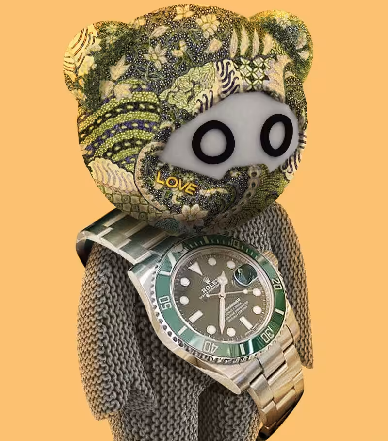 Batik Bear 001