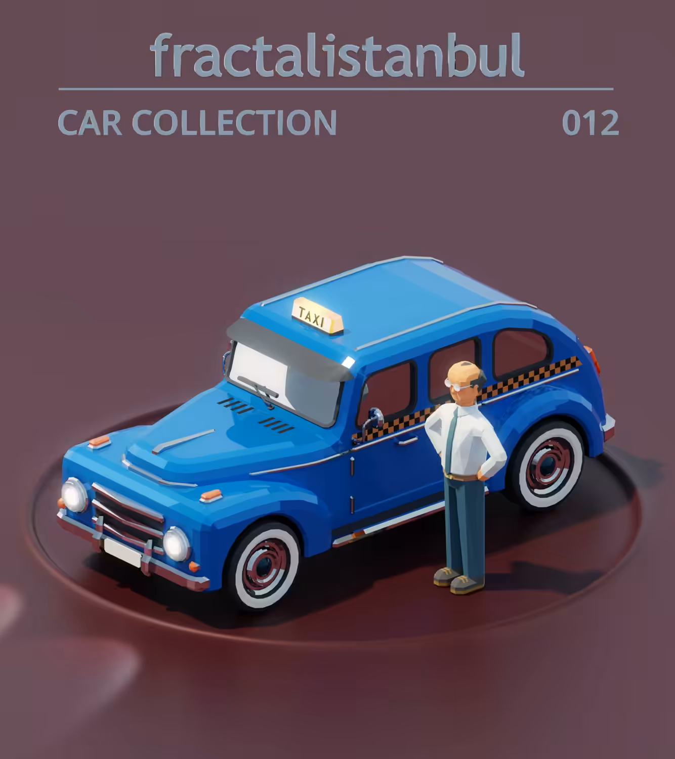 Car 012 - Blue 03/10