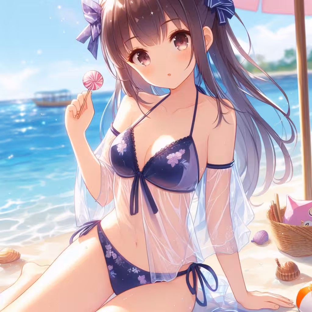 Sexy girl in the beach👙
