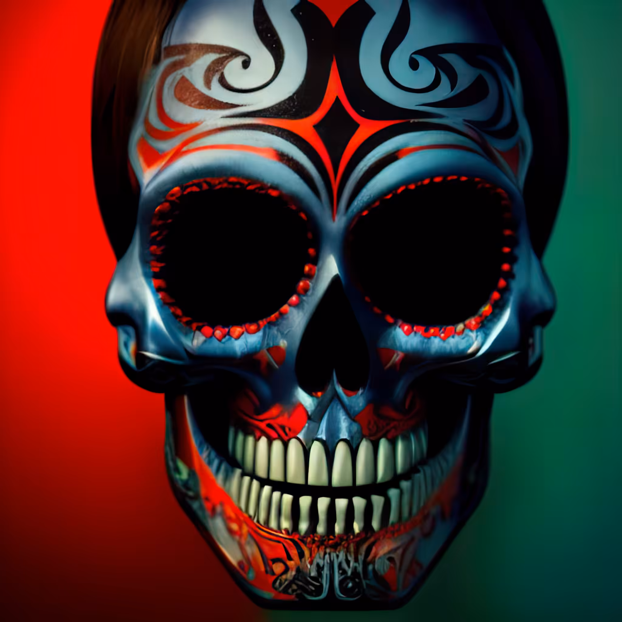 Head Case - A Color Study: Head Case #378