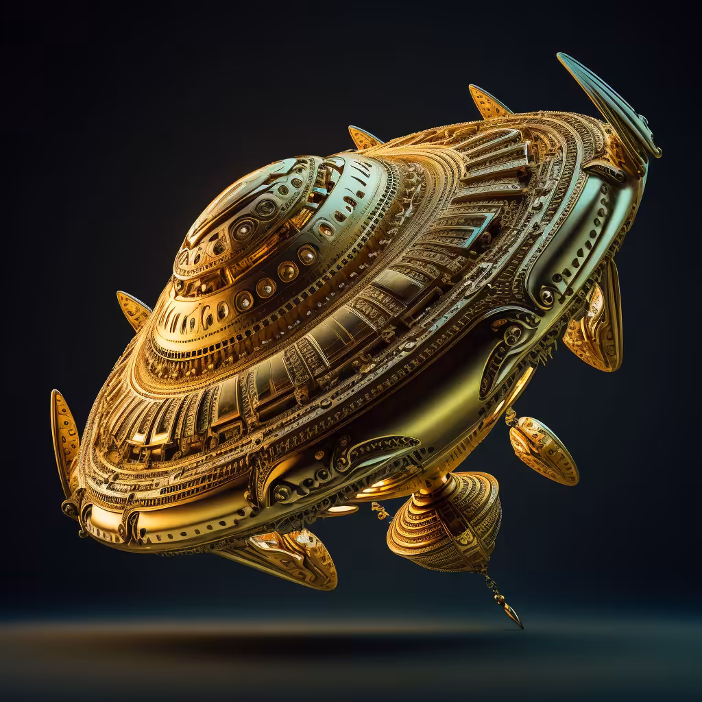 ALIEN MOTHERSHIP CITY LIFE-LIKE DETAILED #3