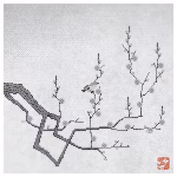 Spring dawn | 春暁