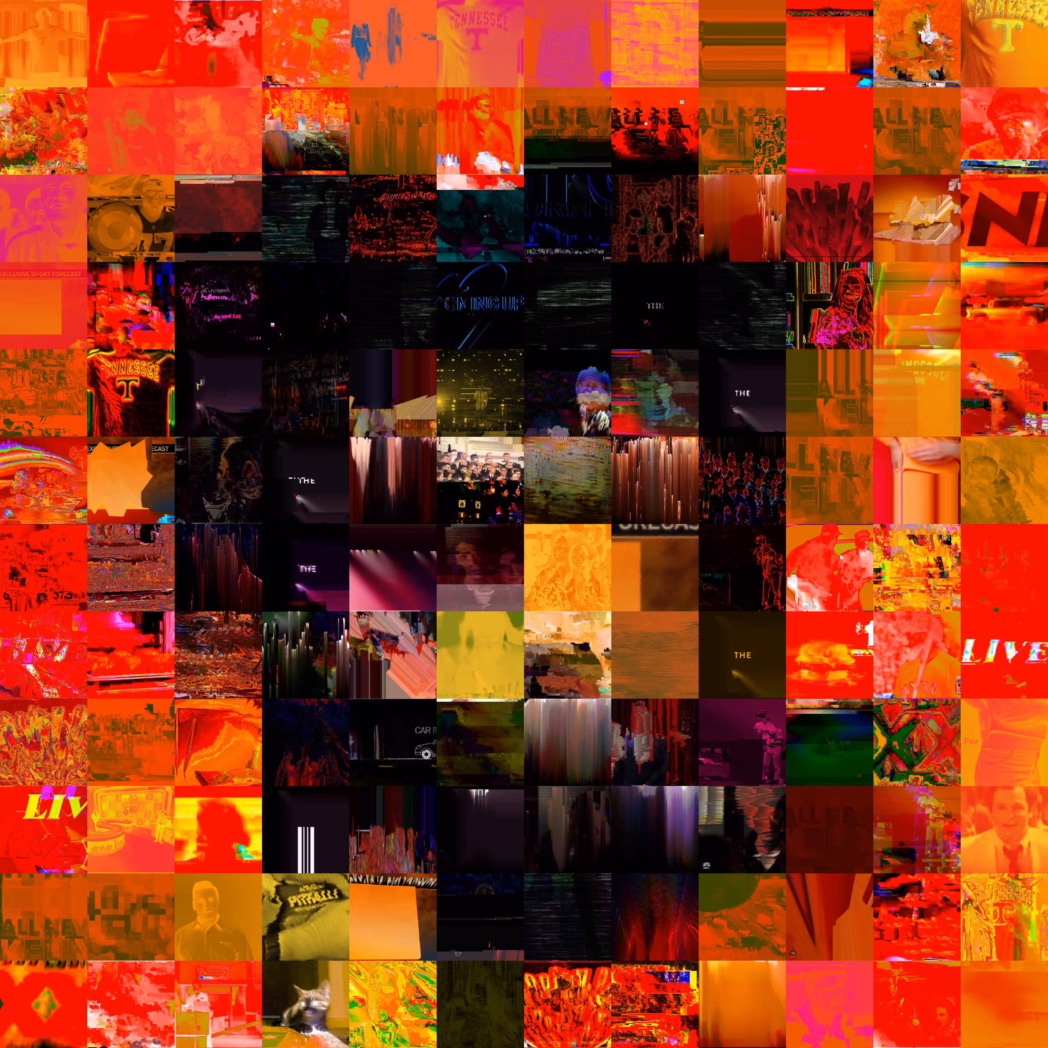 Glitch Quilt DOS Punk 0934