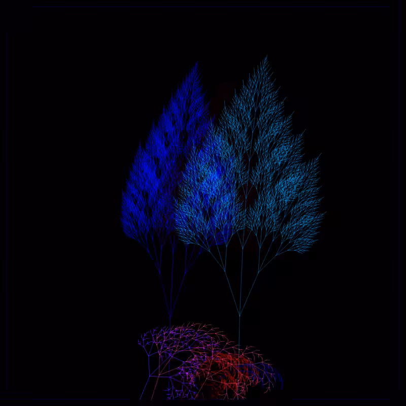 Fractal Forest #196