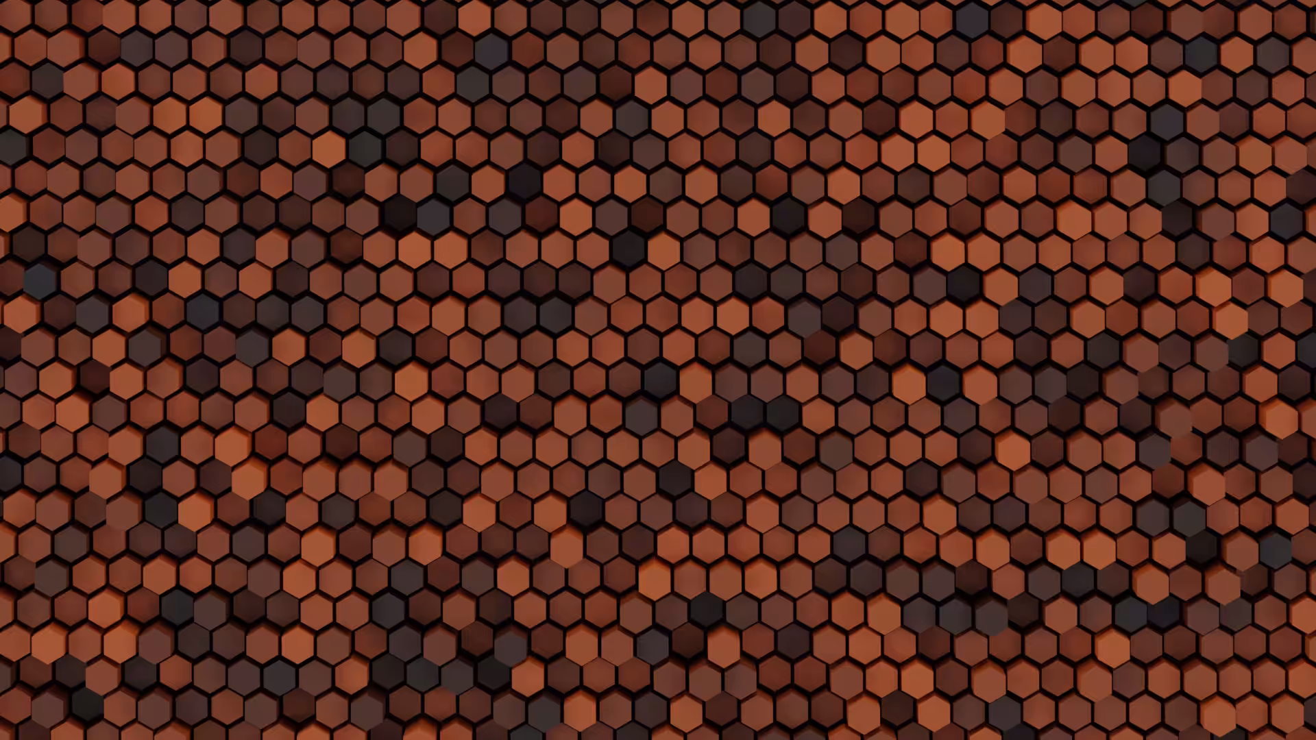Hexagon NFT Background Orange 5 / 9