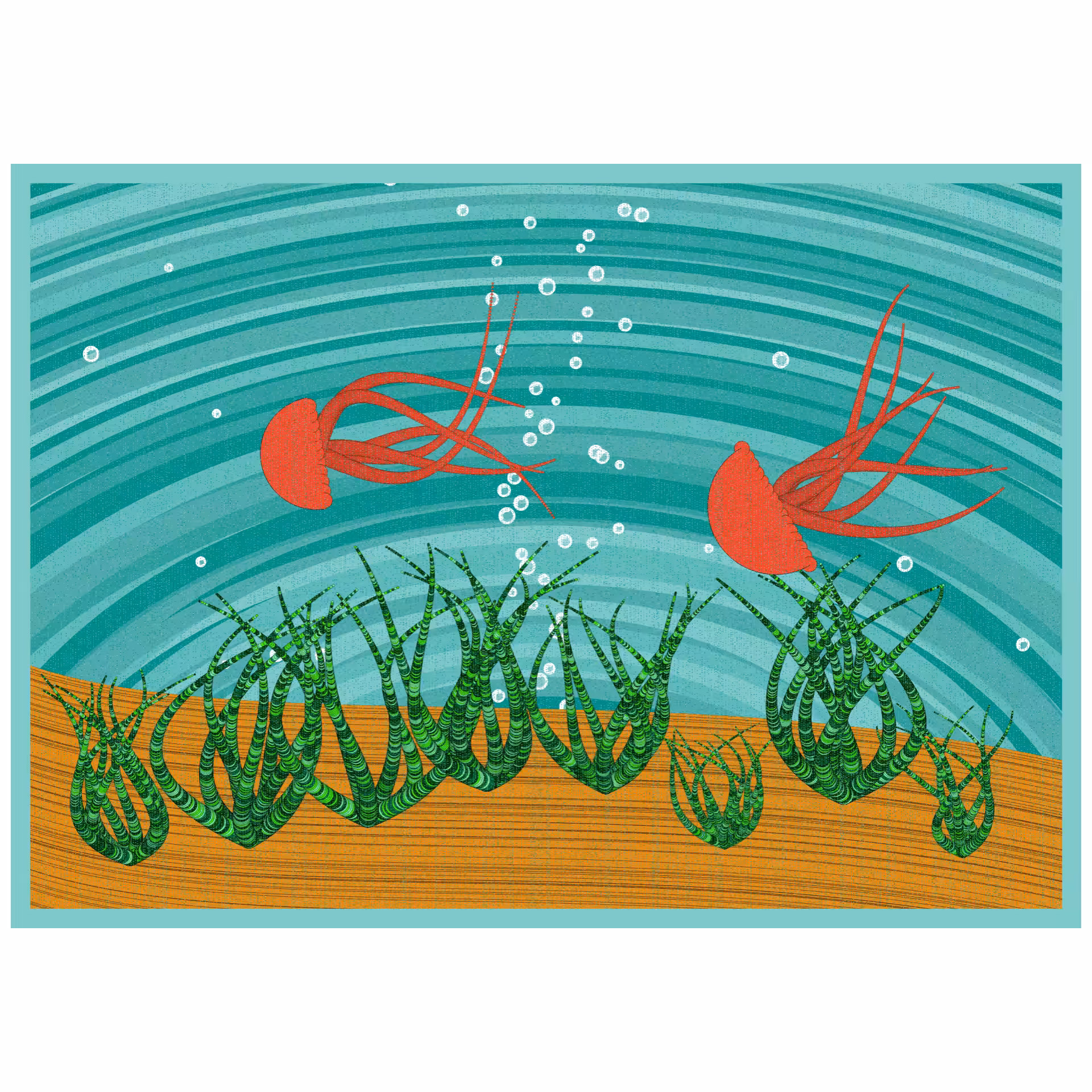 Bézier Aquarium 🦑 #65