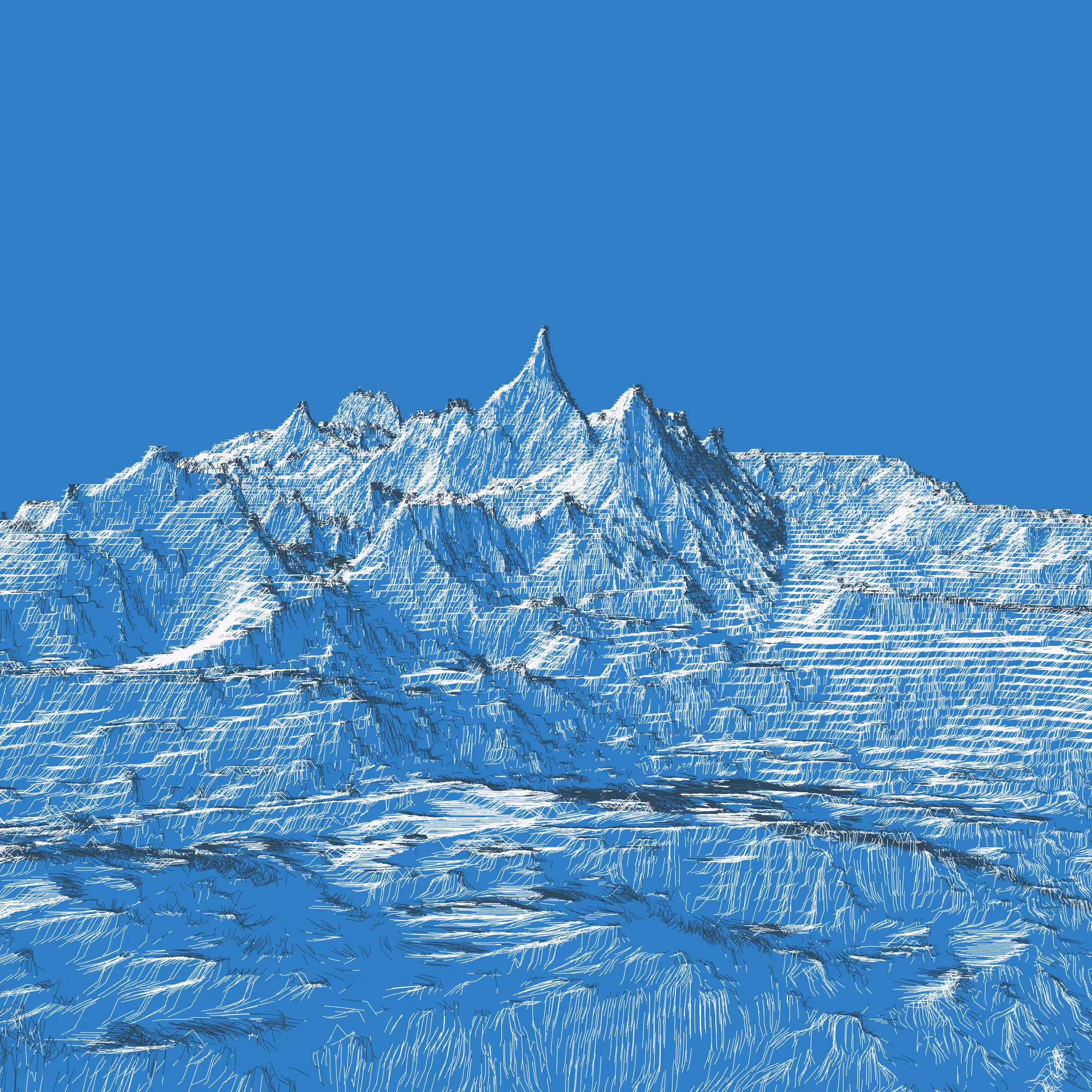 Ridge Scribbles #198