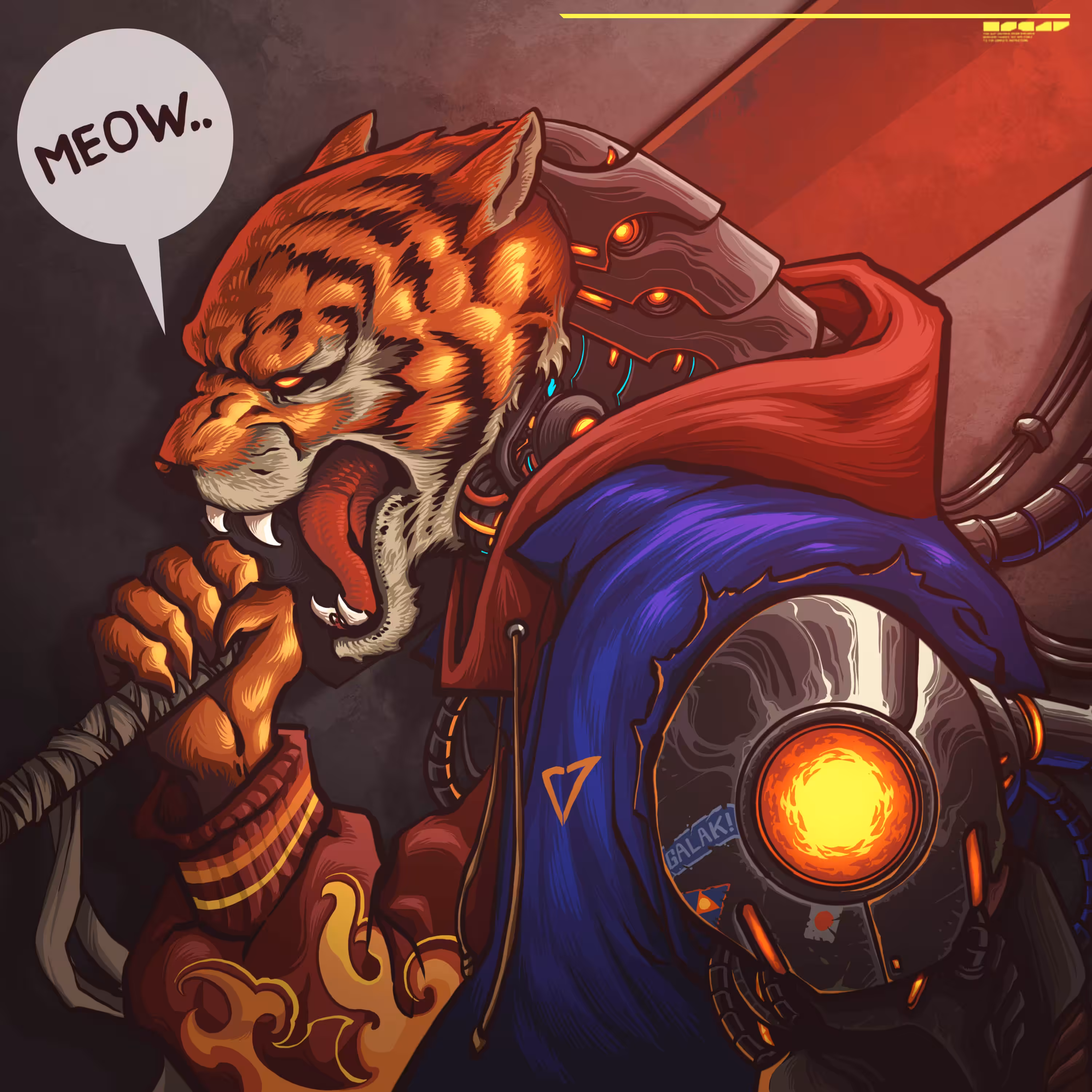 the cyborg tiger