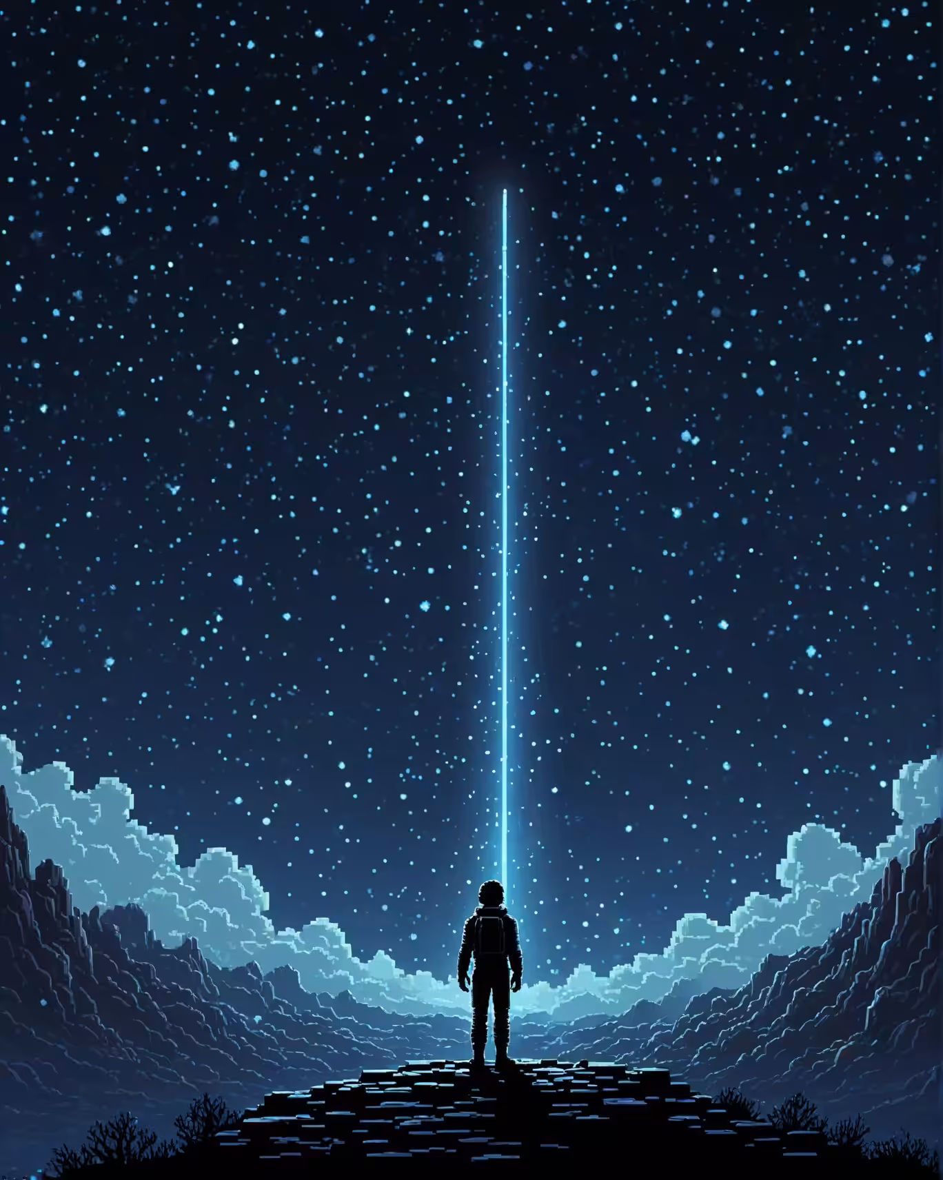 Blue beam