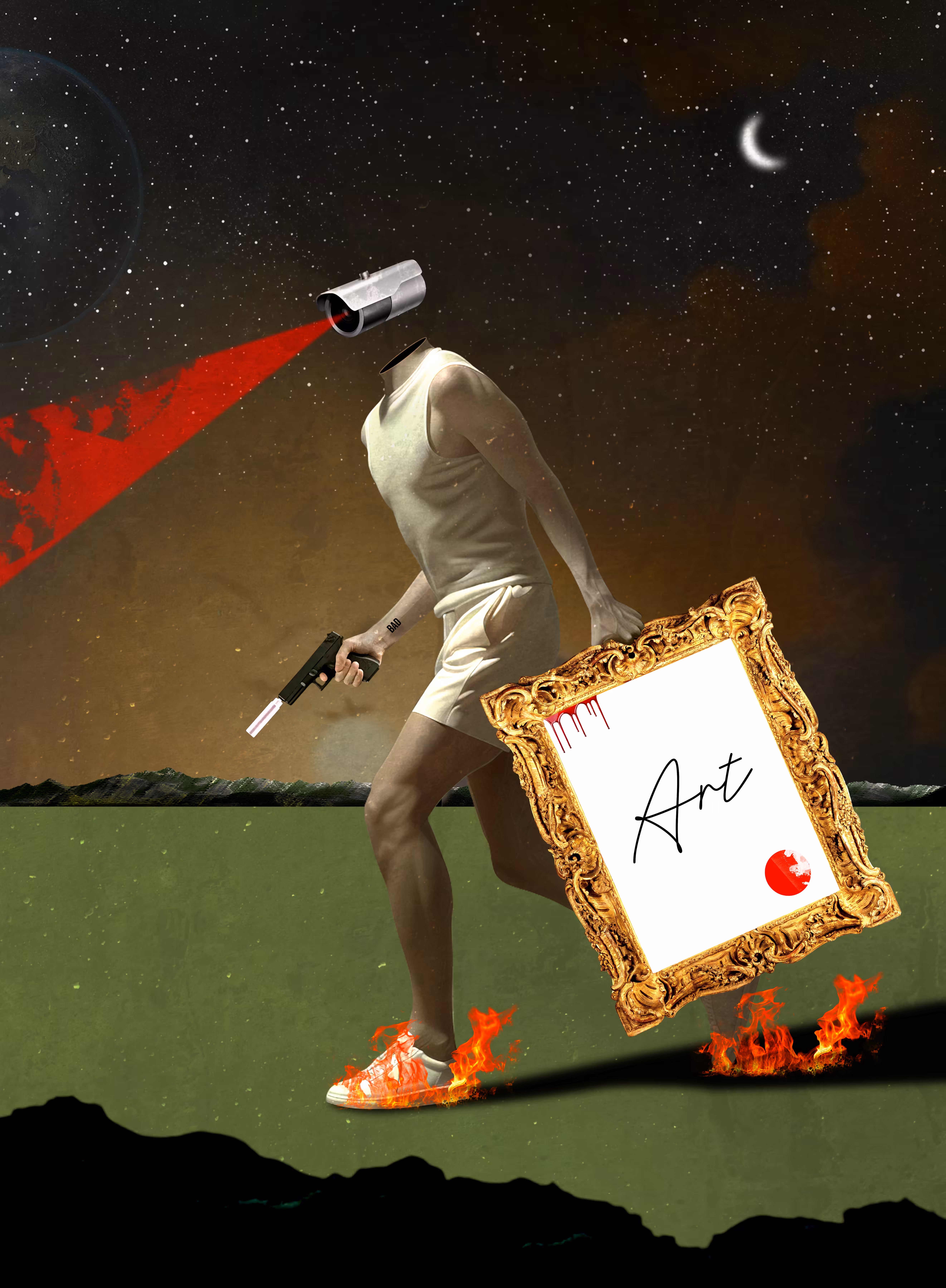 Art is a lonely road