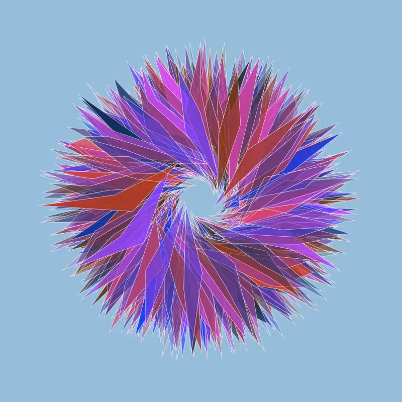 mosaic flower #76