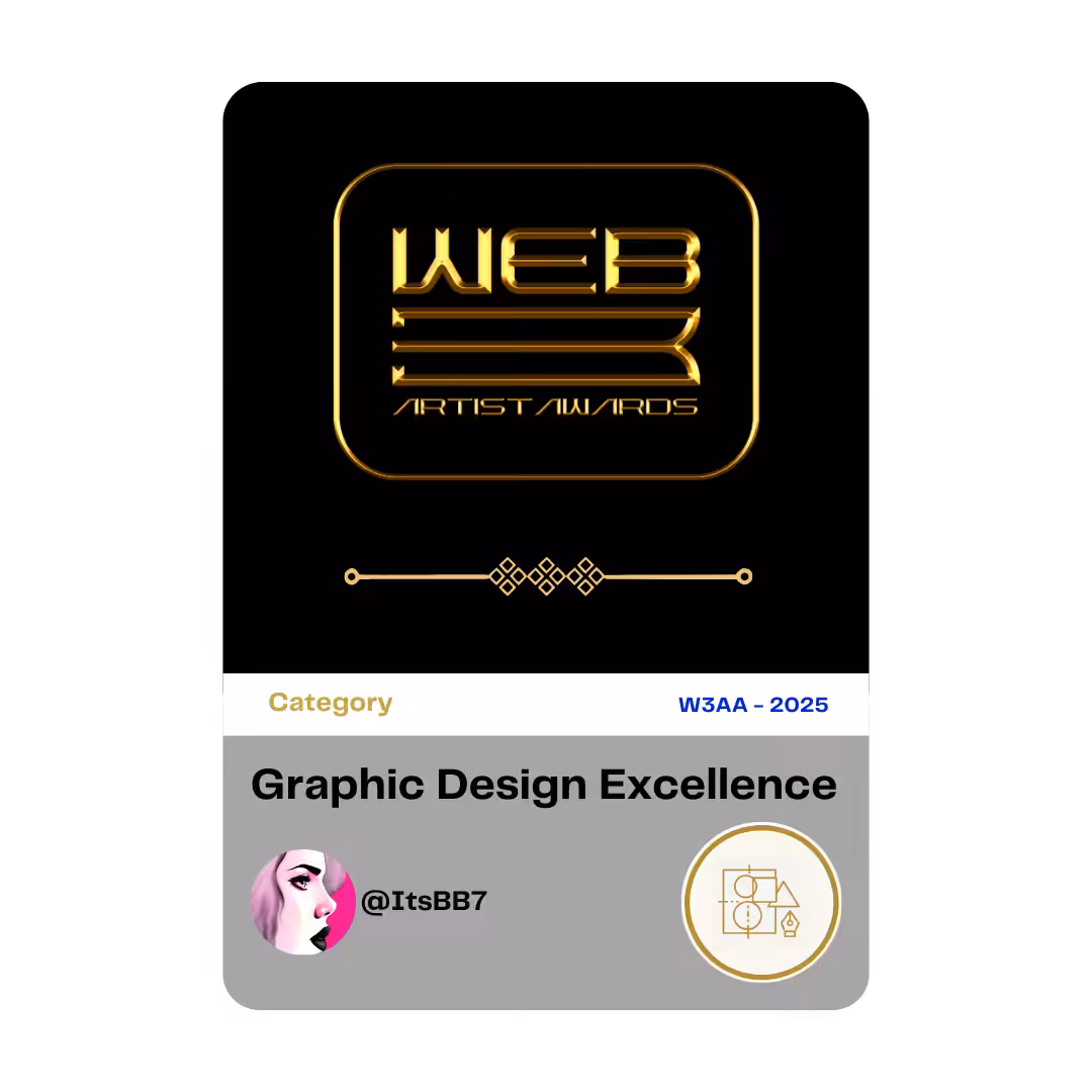 Award 23 - Graphic Design - @ItsBB7