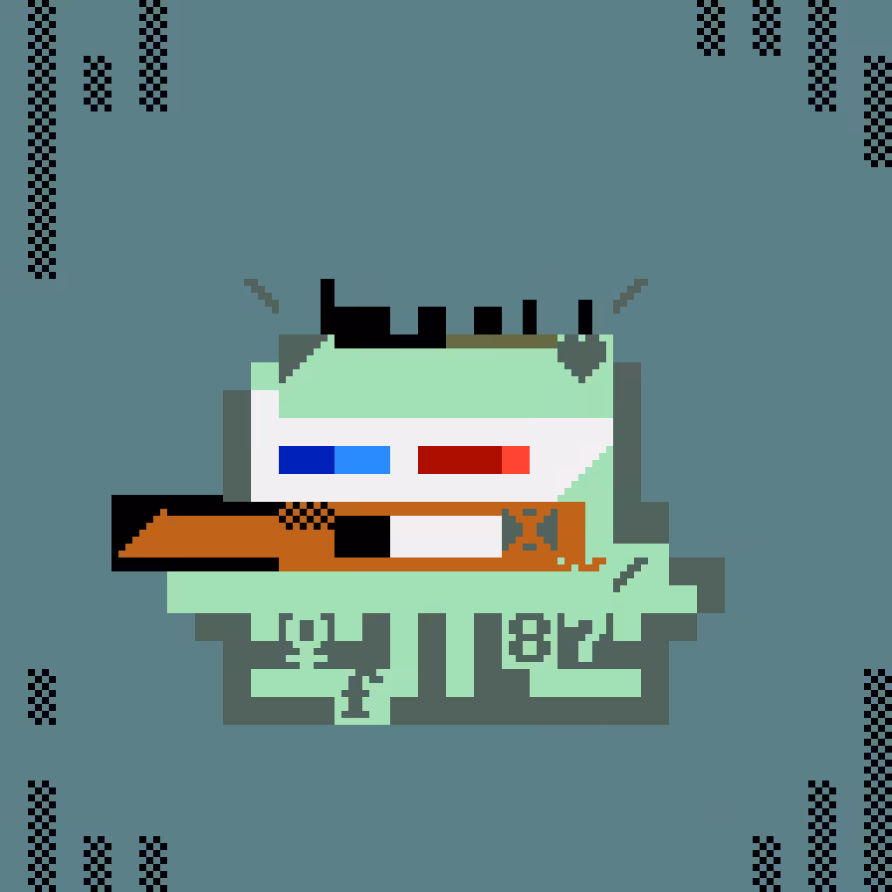 ASCII CrypToadz #153