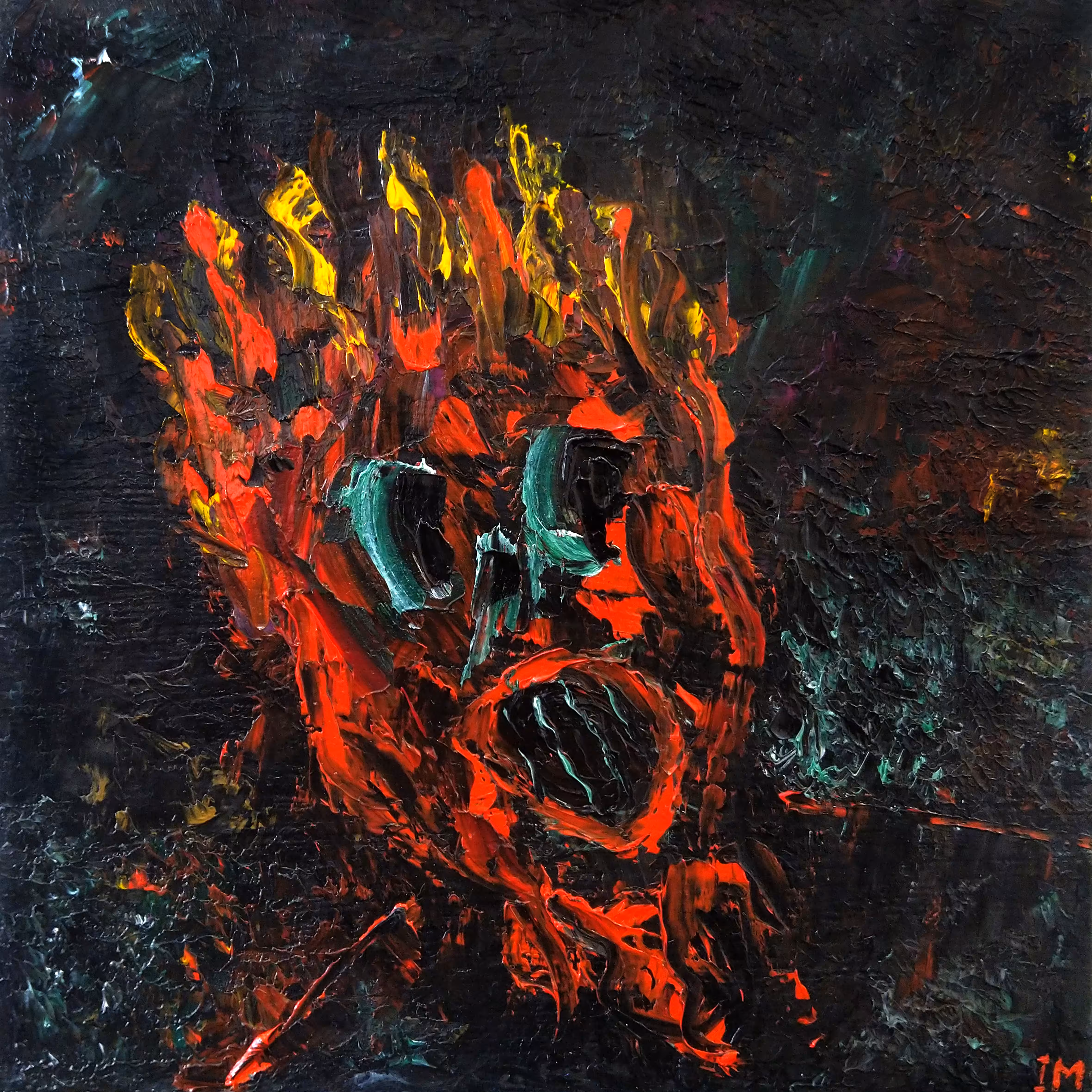Horror 13 (Original oil painting)