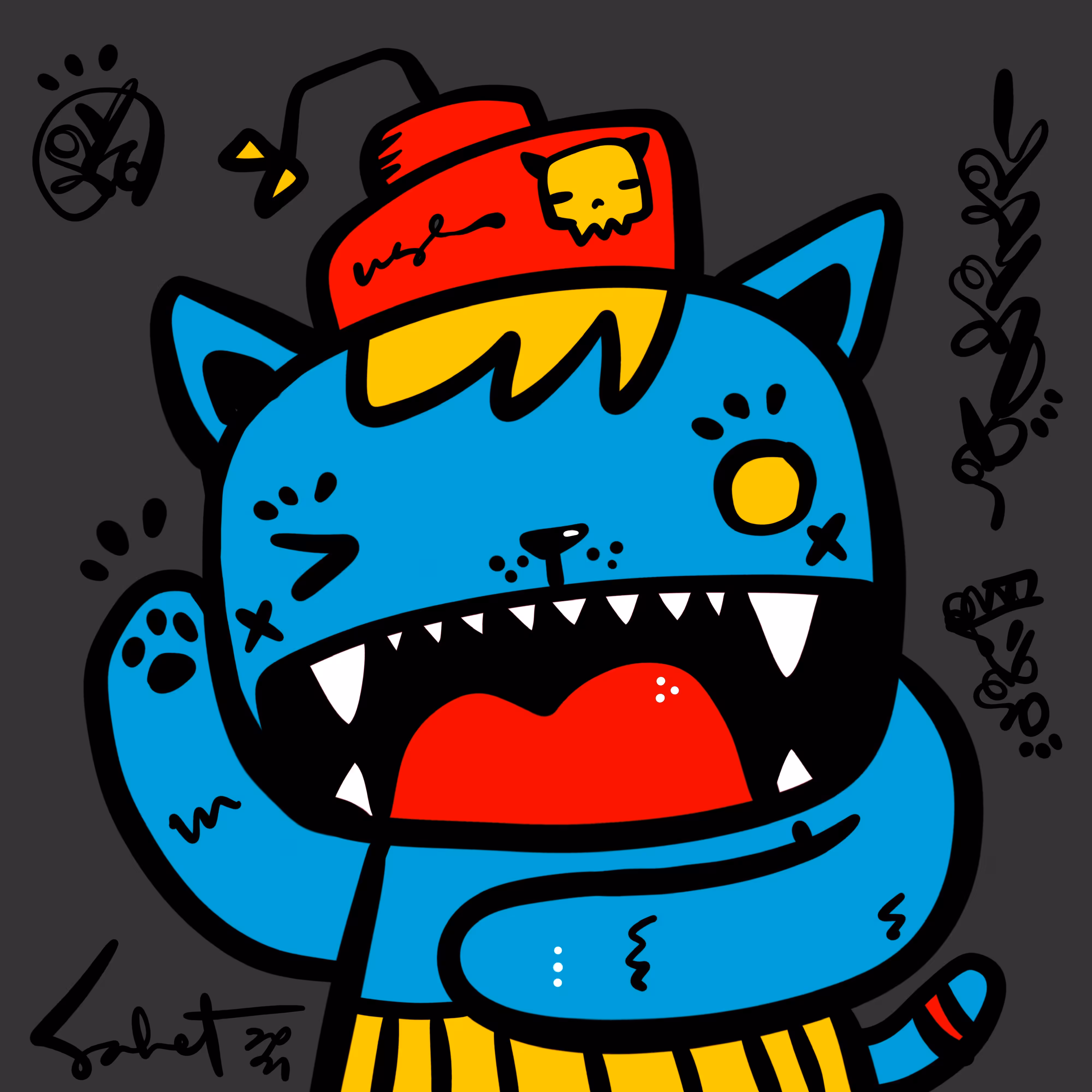 Ugly Kitties by Sabet #213