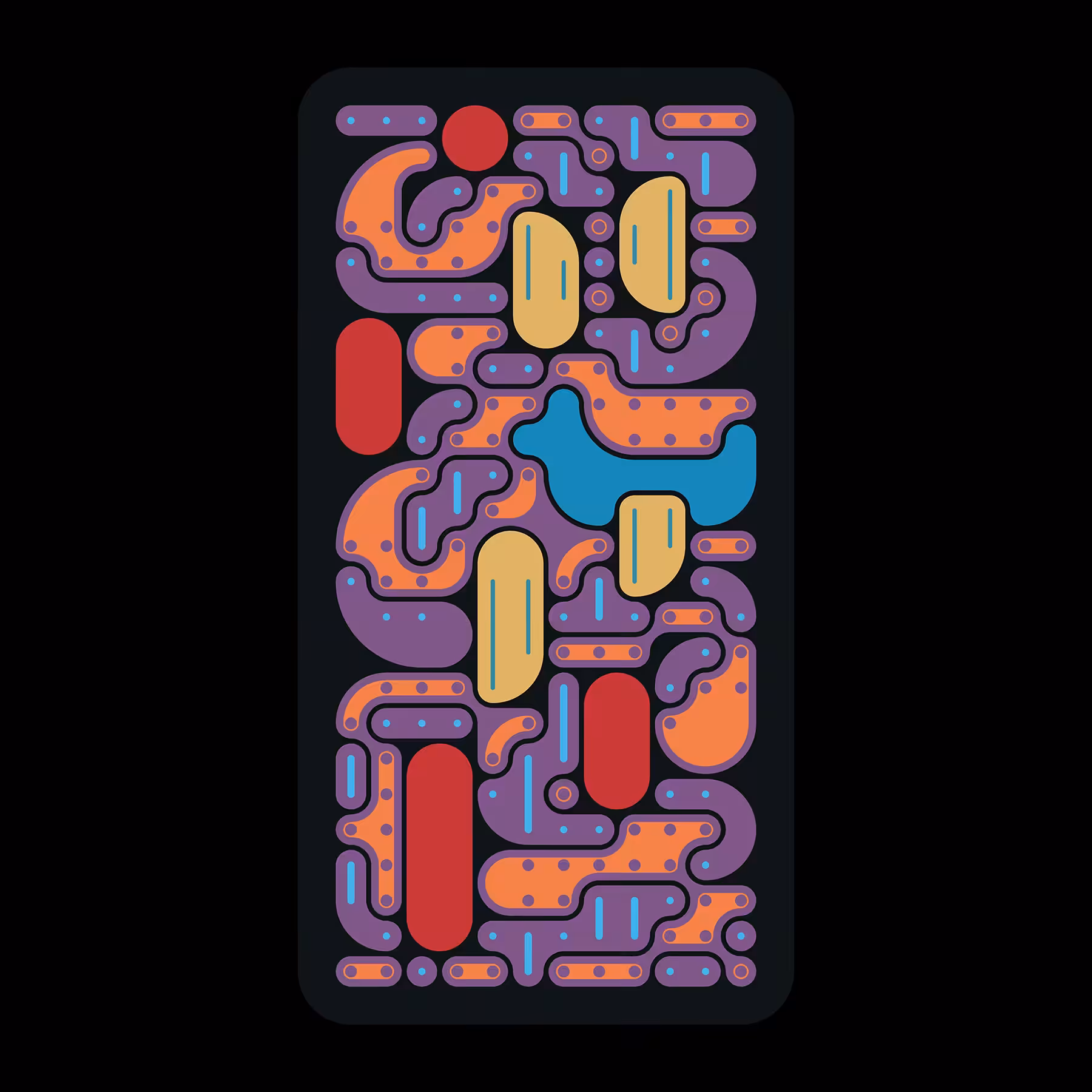 Genuary Textile Prototype 01