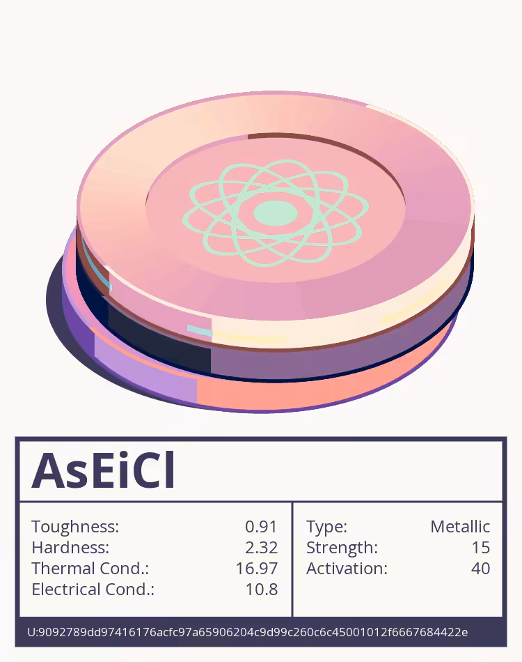 OTOM: AsEiCl molecule