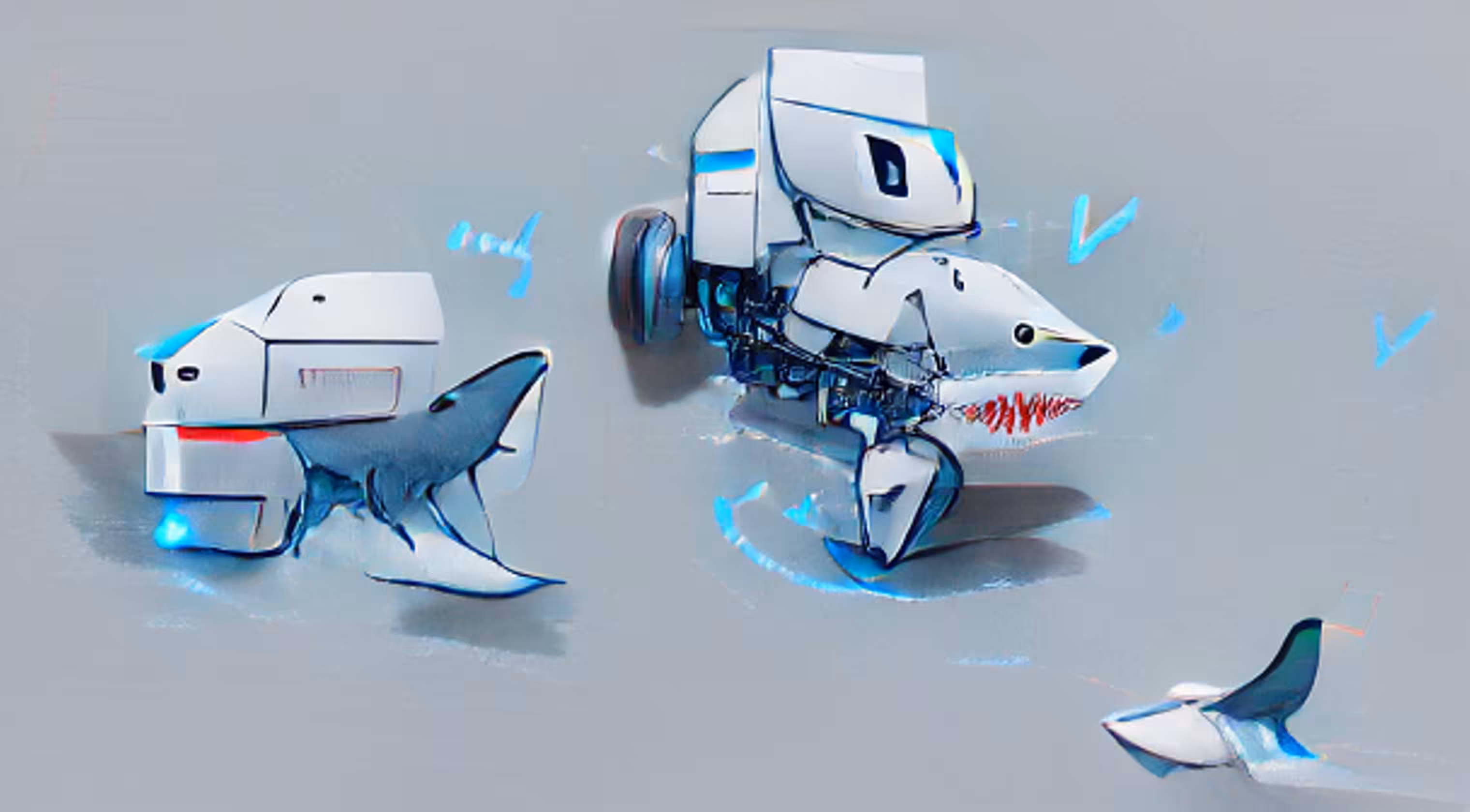 Robot sharks