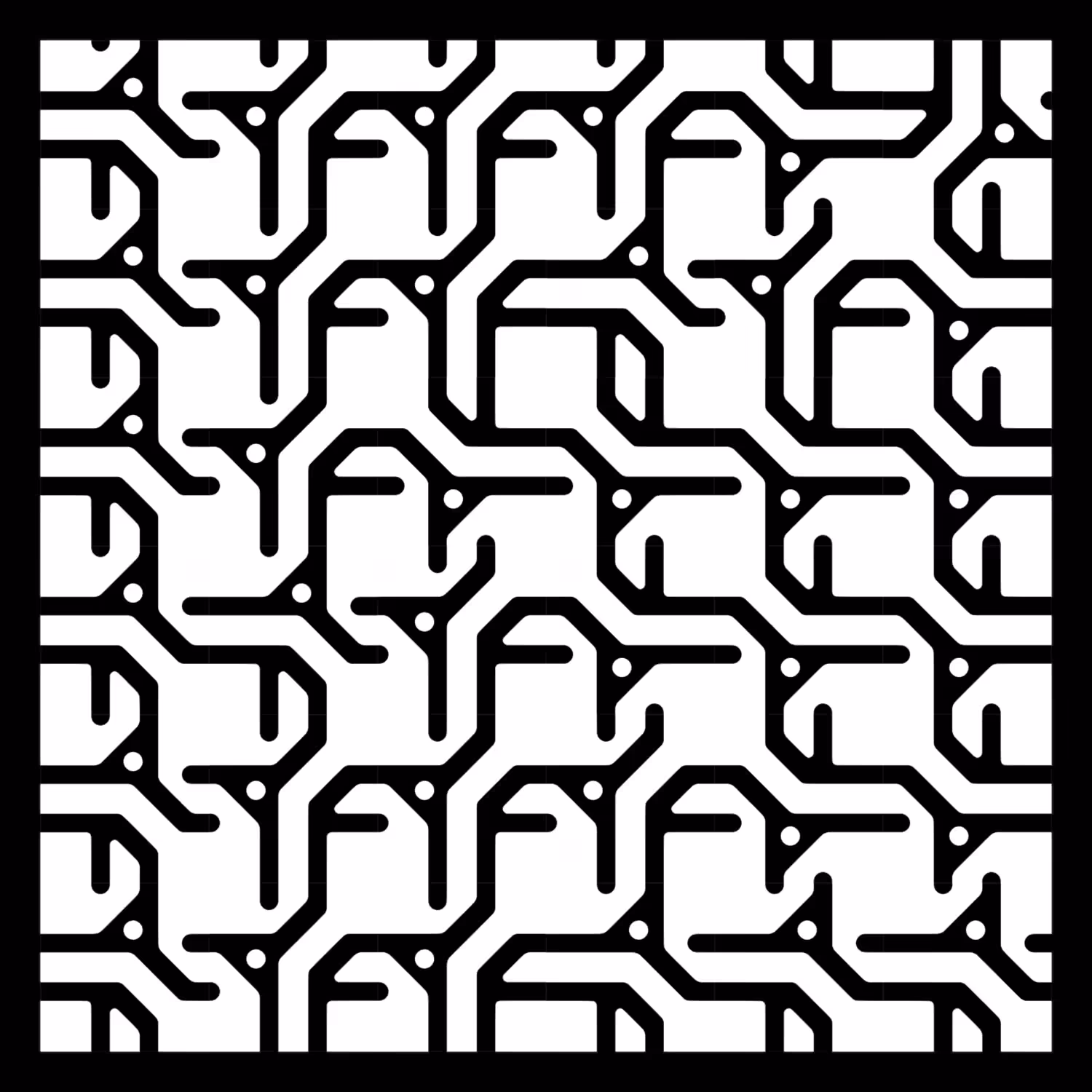 Truchet tiles 1