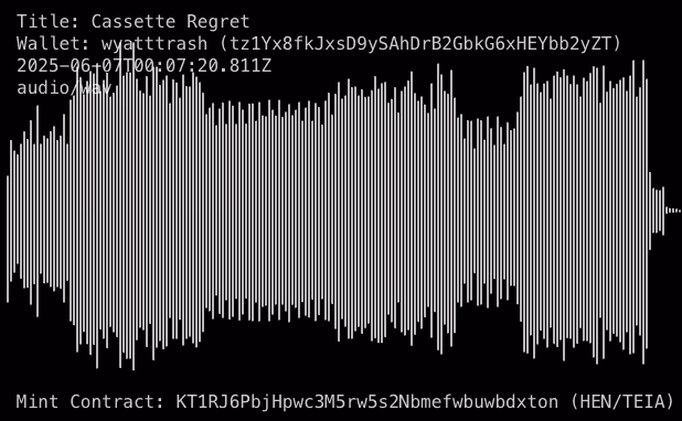 Cassette Regret