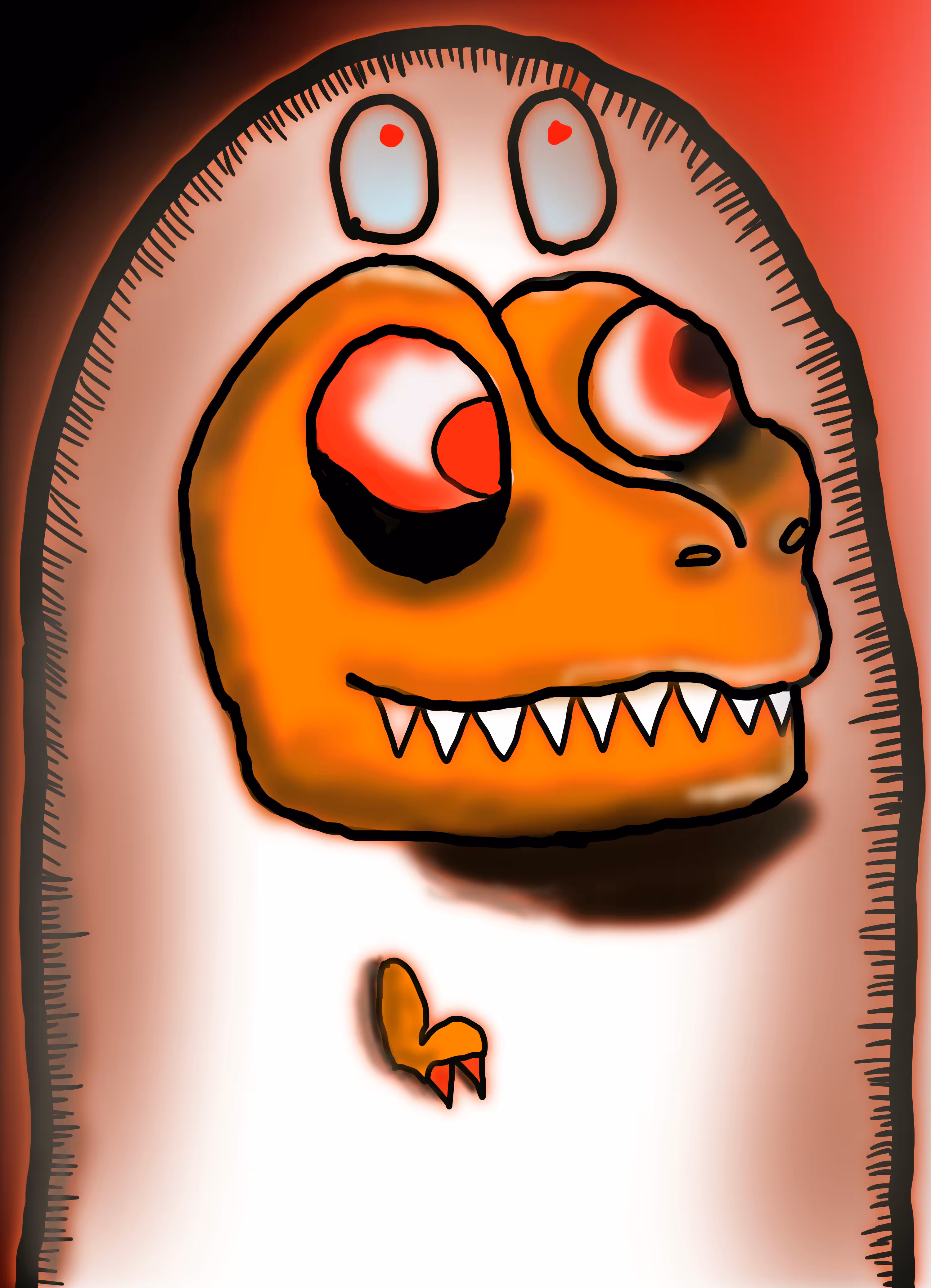 silly trex No.#27 I'm Spooky