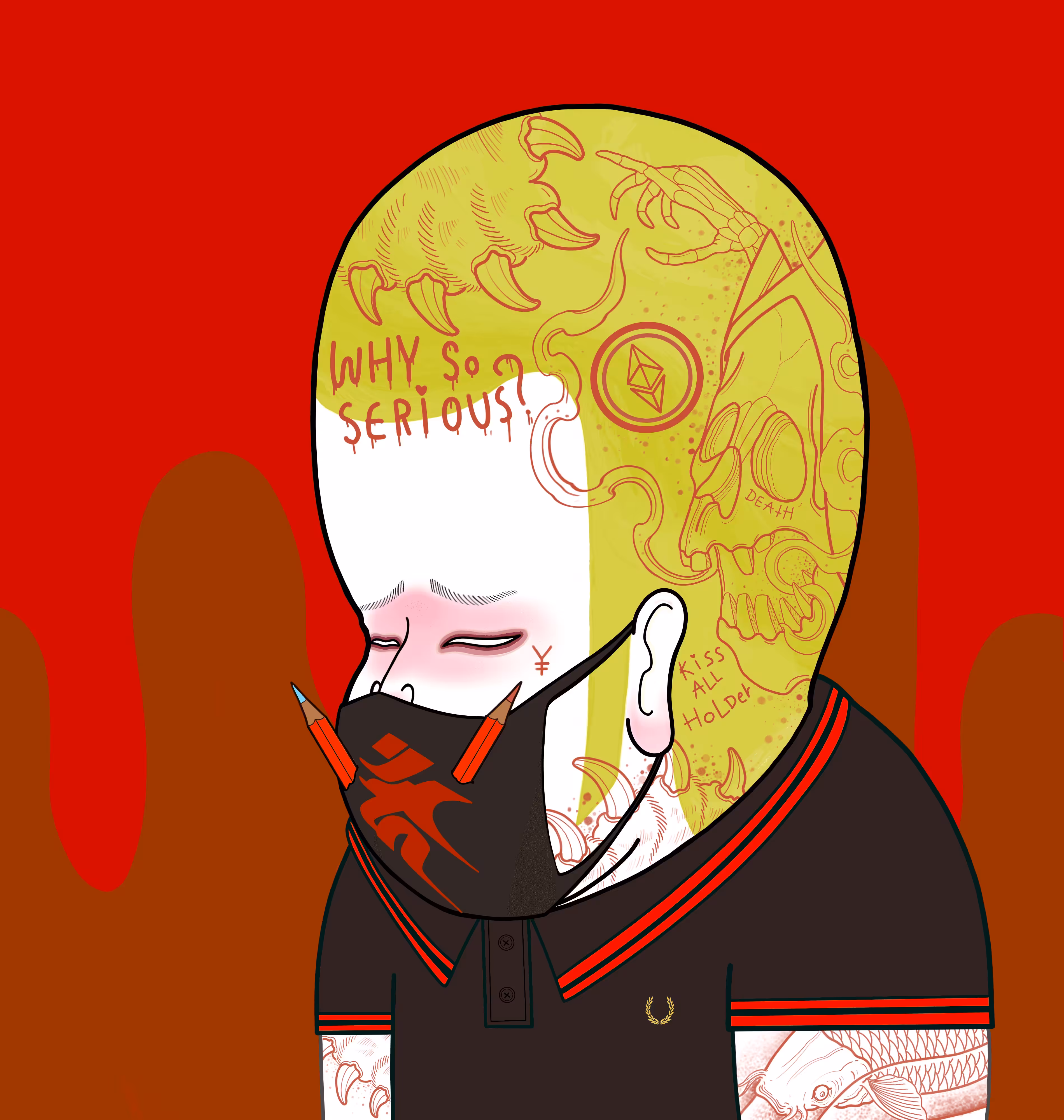SWEET HEAD ( ETHEREUM V) Y so Serious? fudo myoo mask