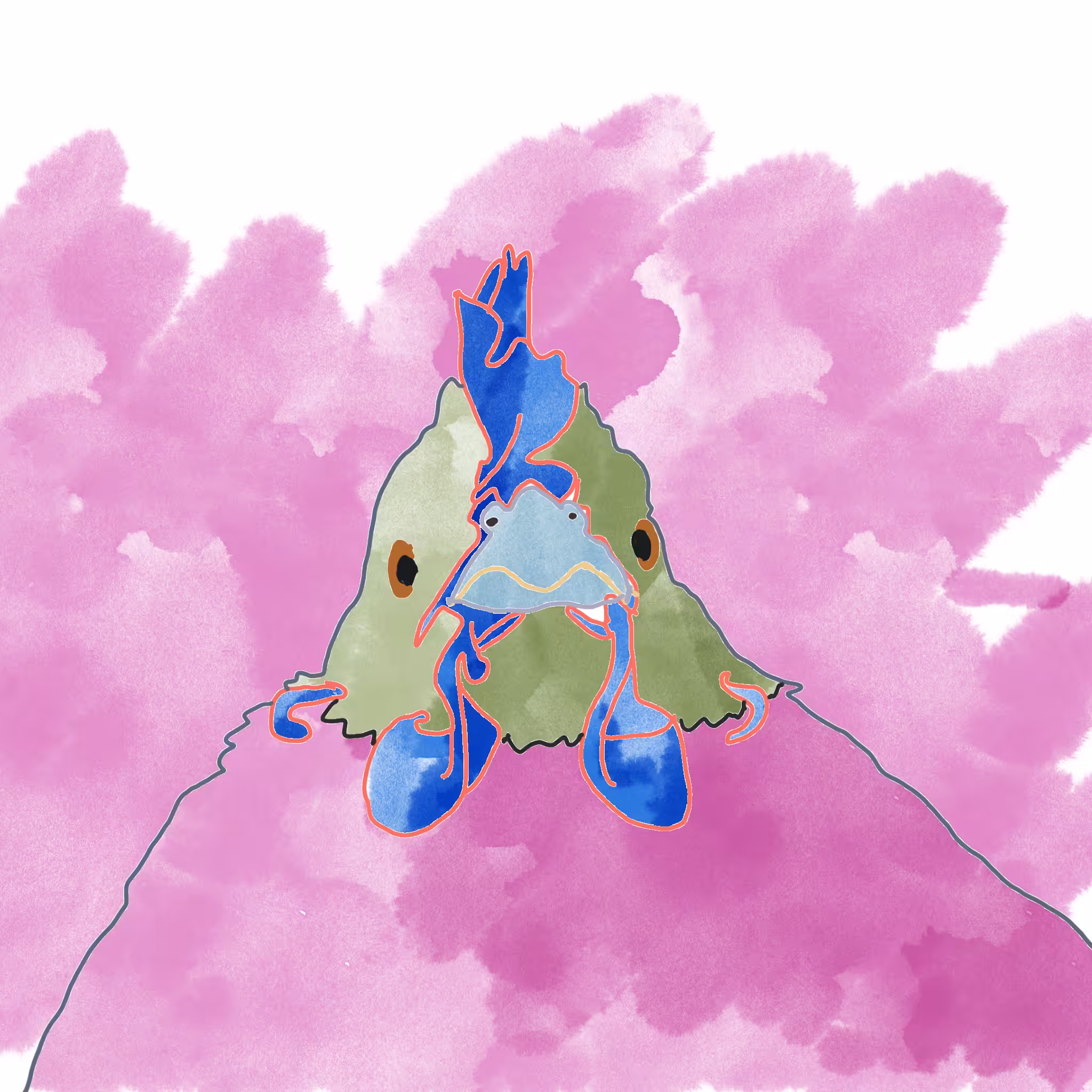 Feathery Friend #72